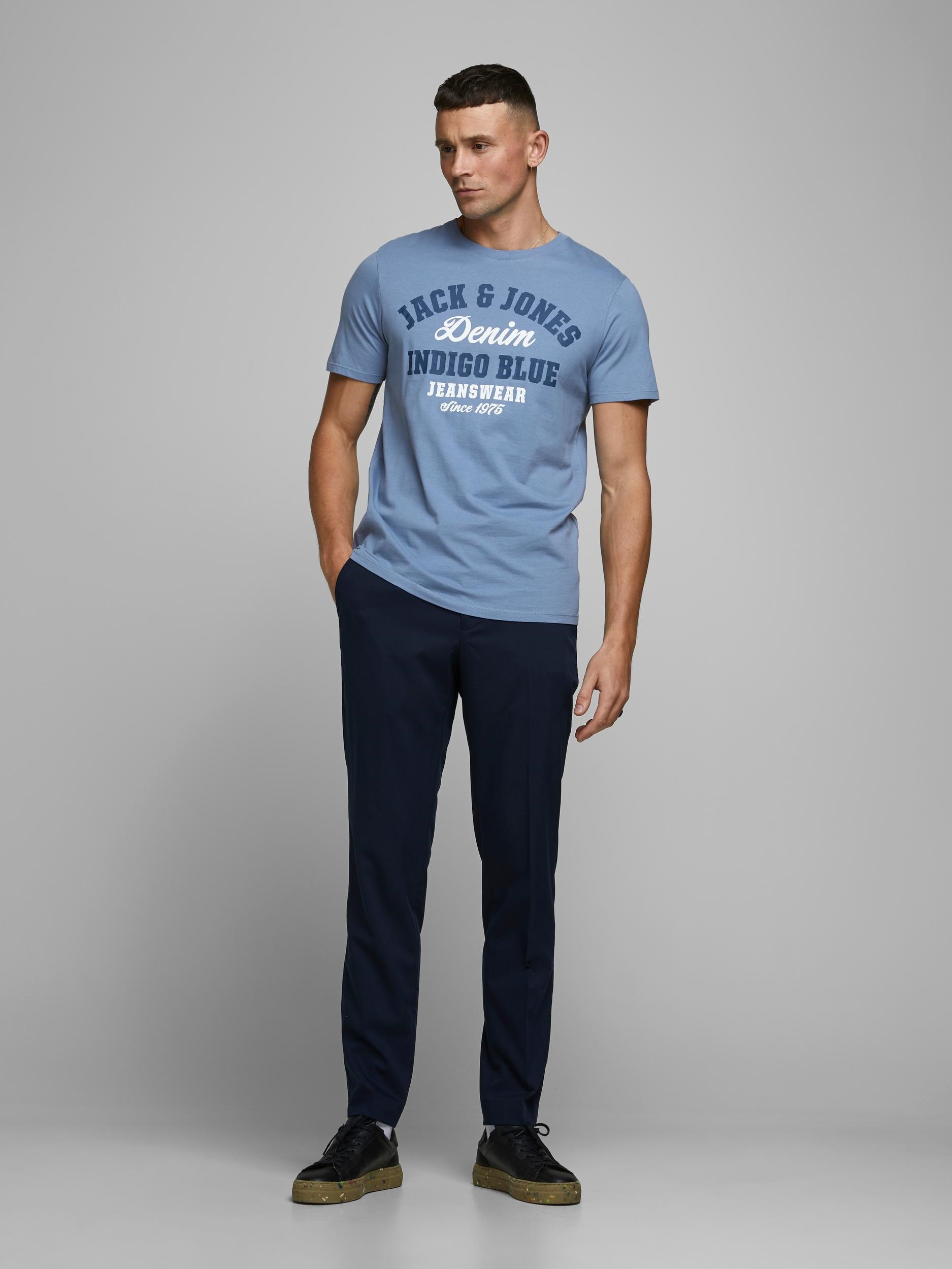 Jack Jones Erkek T-Shirt 12147765 Infinity