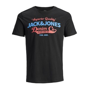 Jack Jones Erkek T-Shirt 12147765 Black