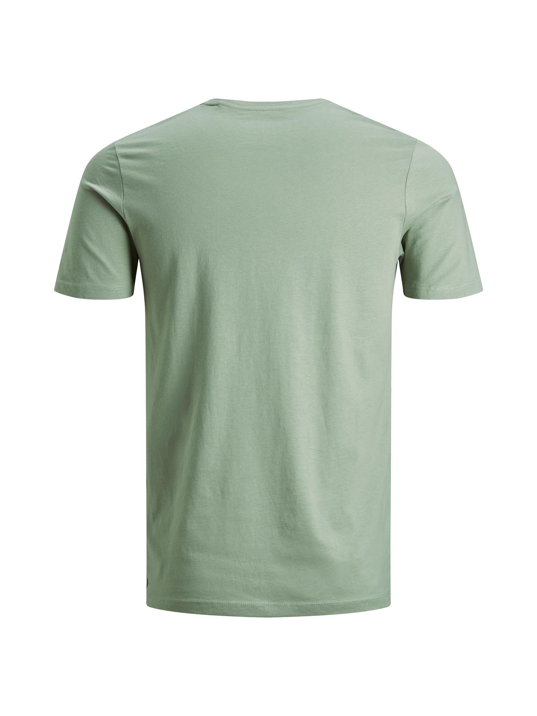Jack Jones Erkek T-Shirt 12147844 Lily Pad