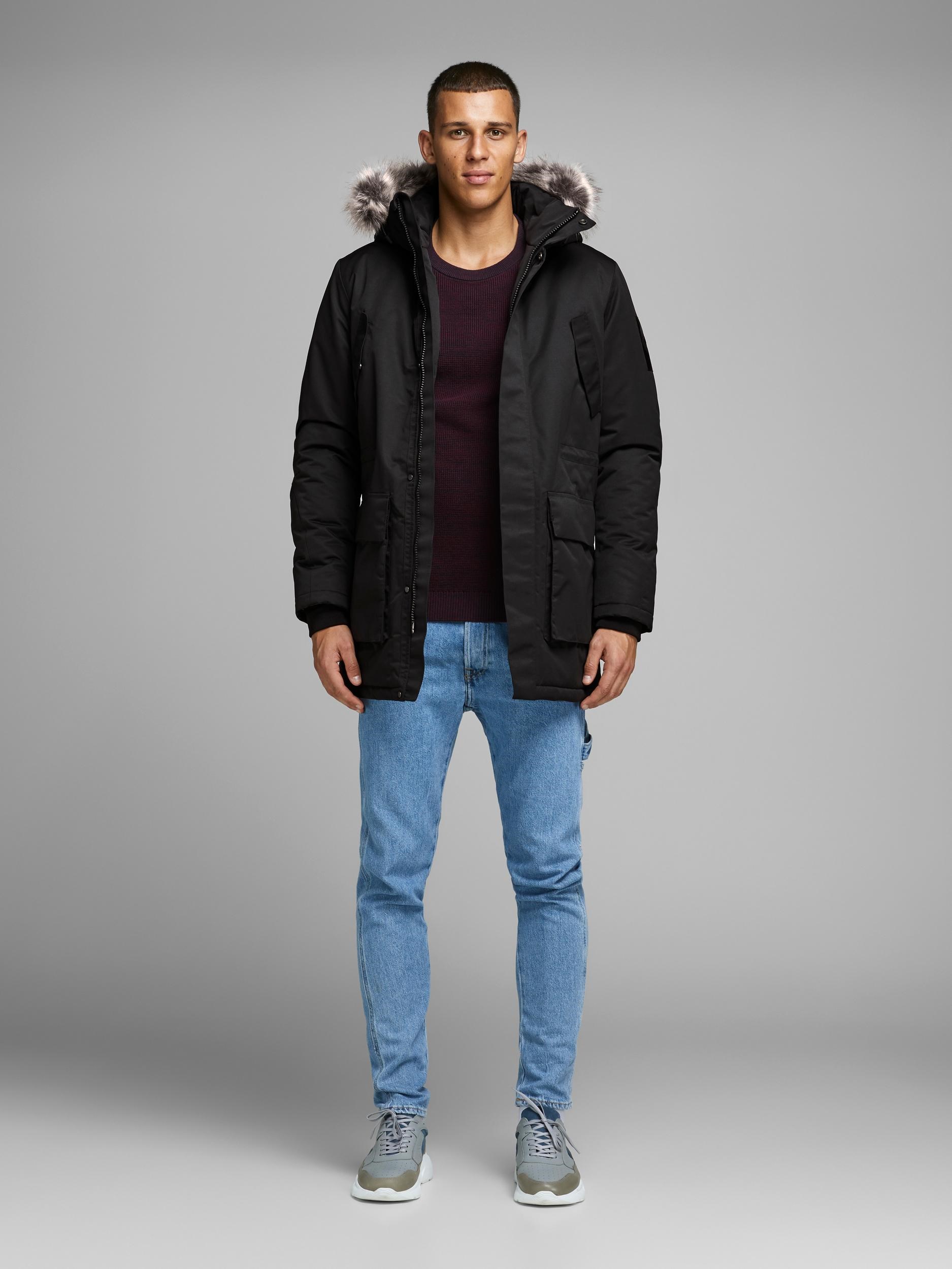 Jack Jones Erkek Mont 12157936 Black