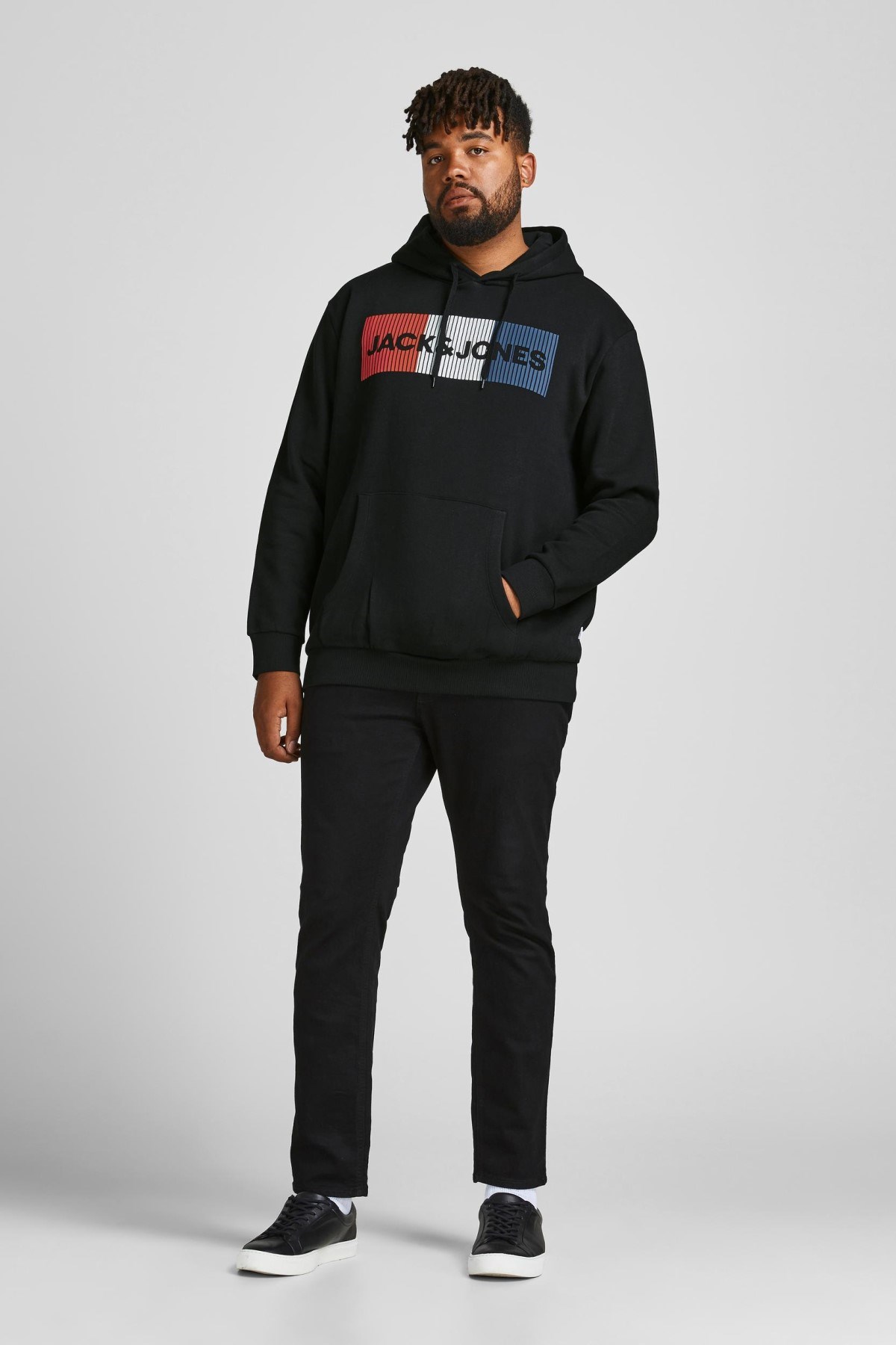 Jack Jones Erkek S-Shirt 12163777 Black