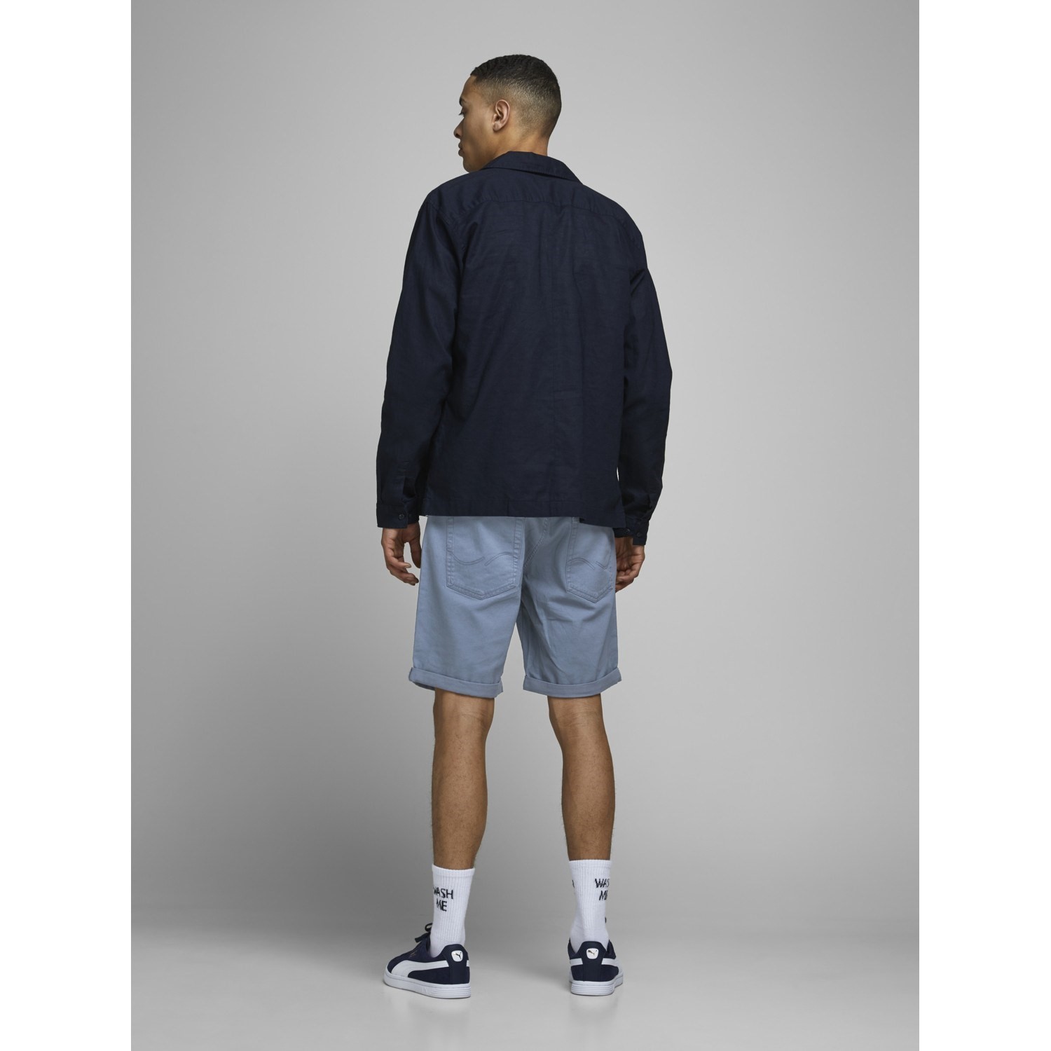 Jack Jones Erkek Şort 12165892 Drizzle