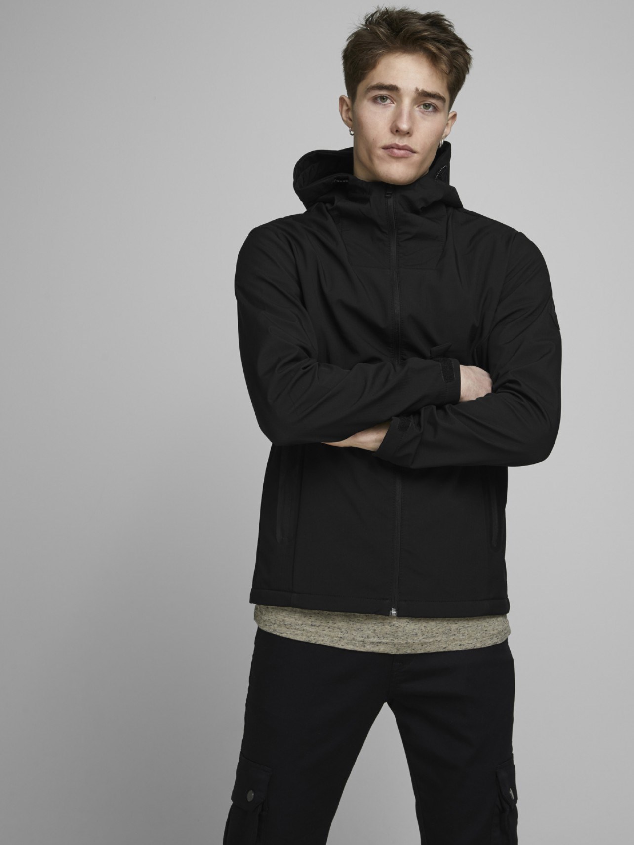 Jack Jones Erkek Ceket 12166694 Black