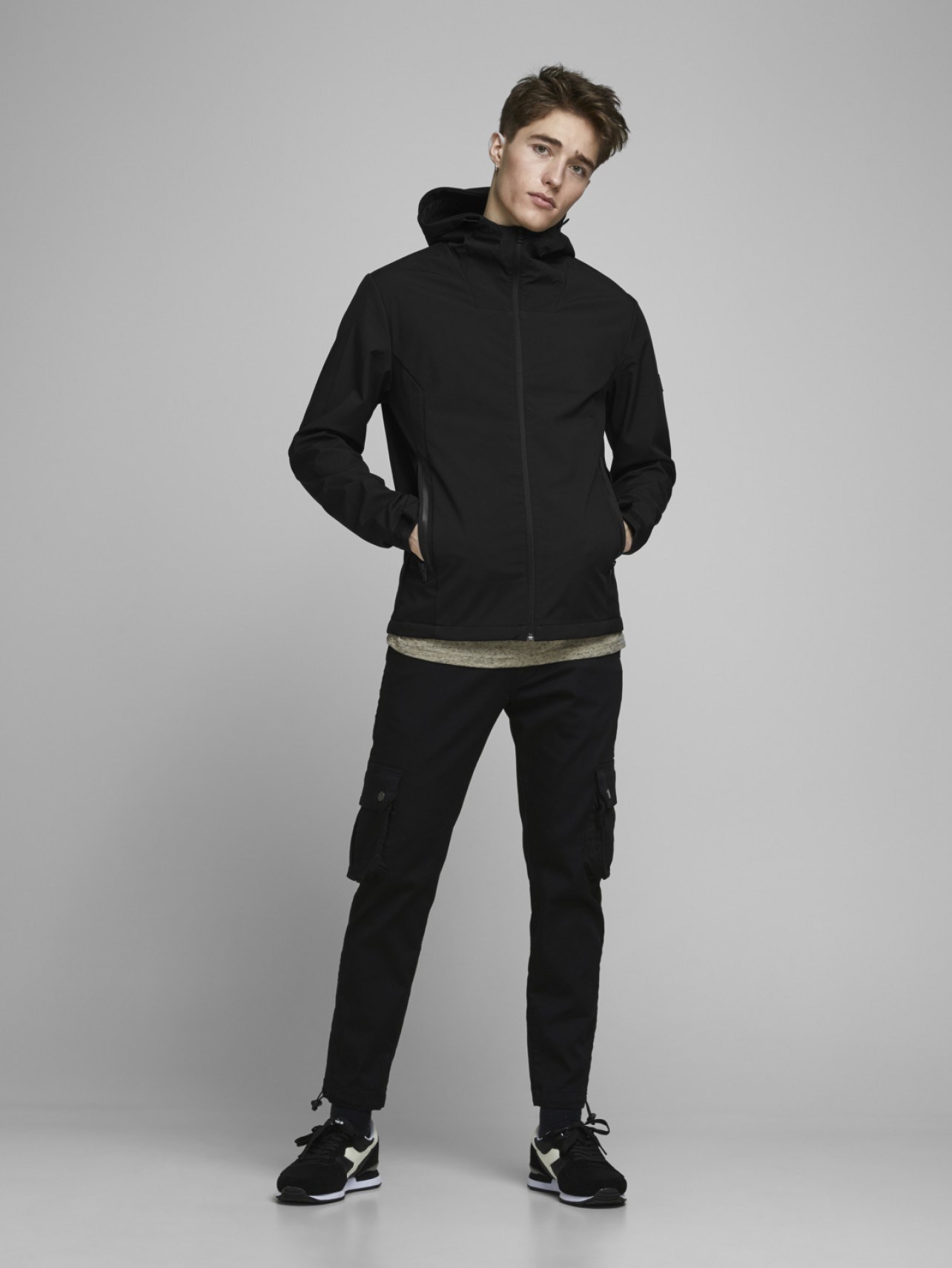 Jack Jones Erkek Ceket 12166694 Black