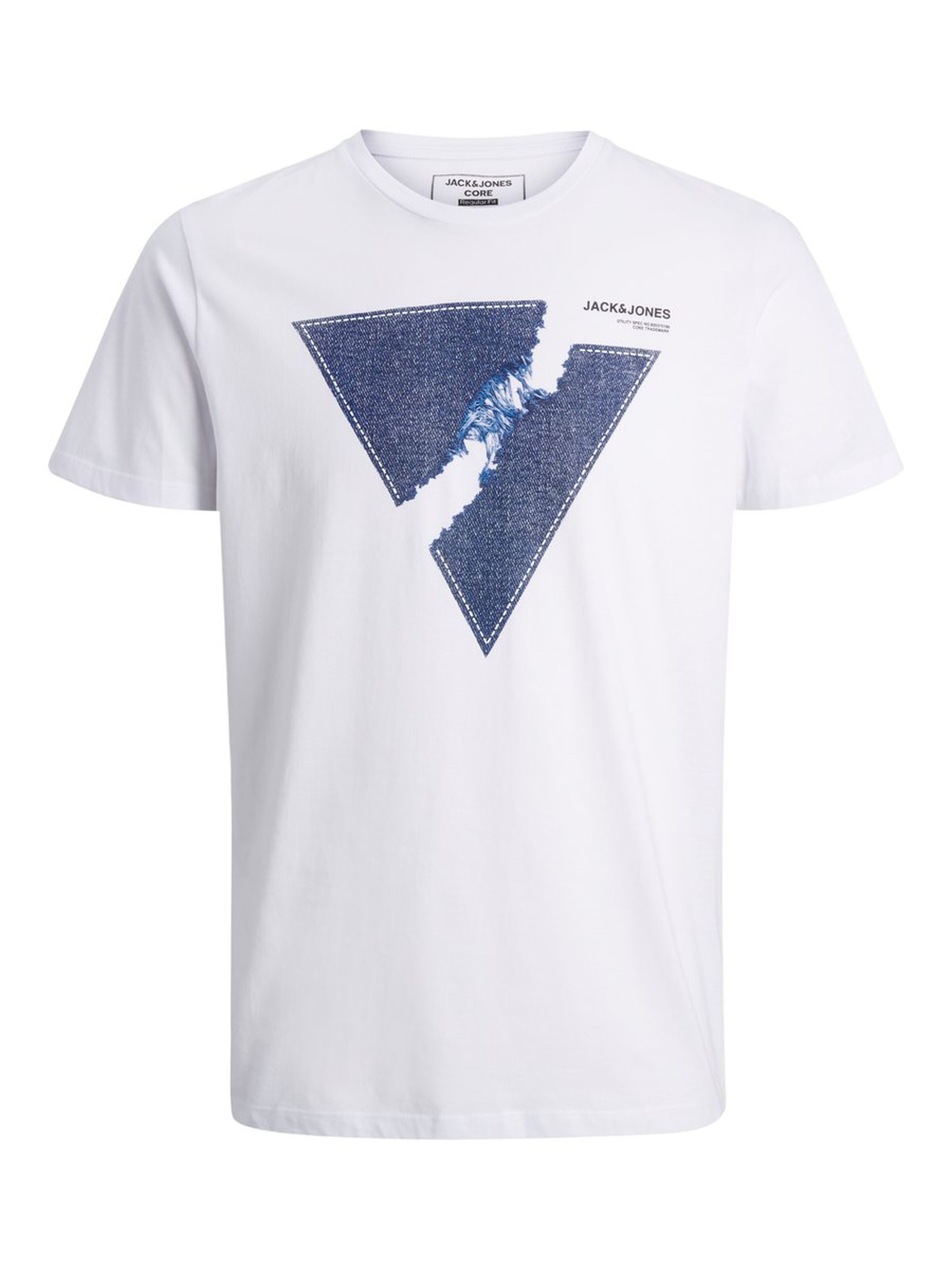 Jack Jones Erkek T-Shirt 12167185 White