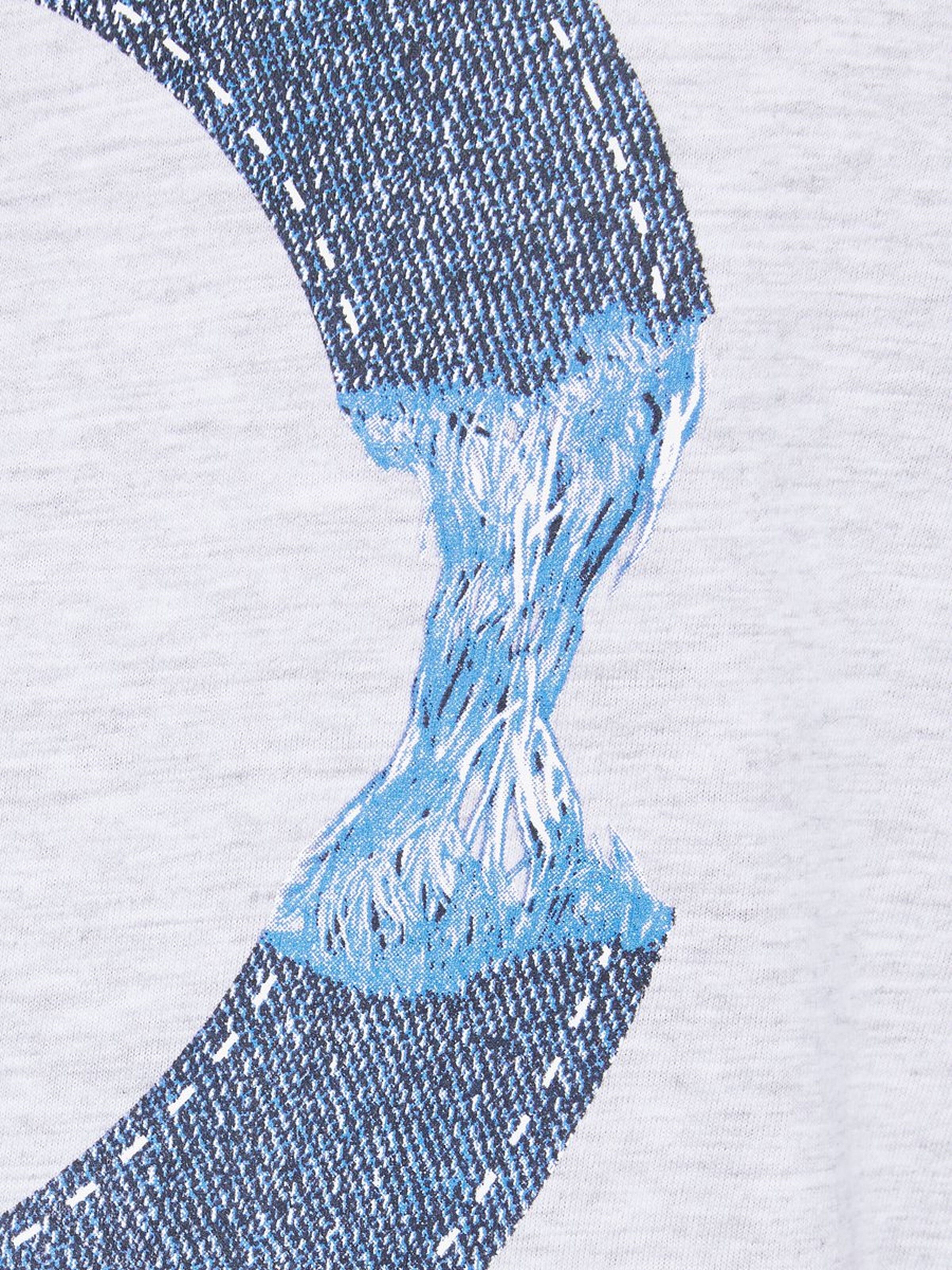 Jack Jones Erkek T-Shirt 12167185 White Melange