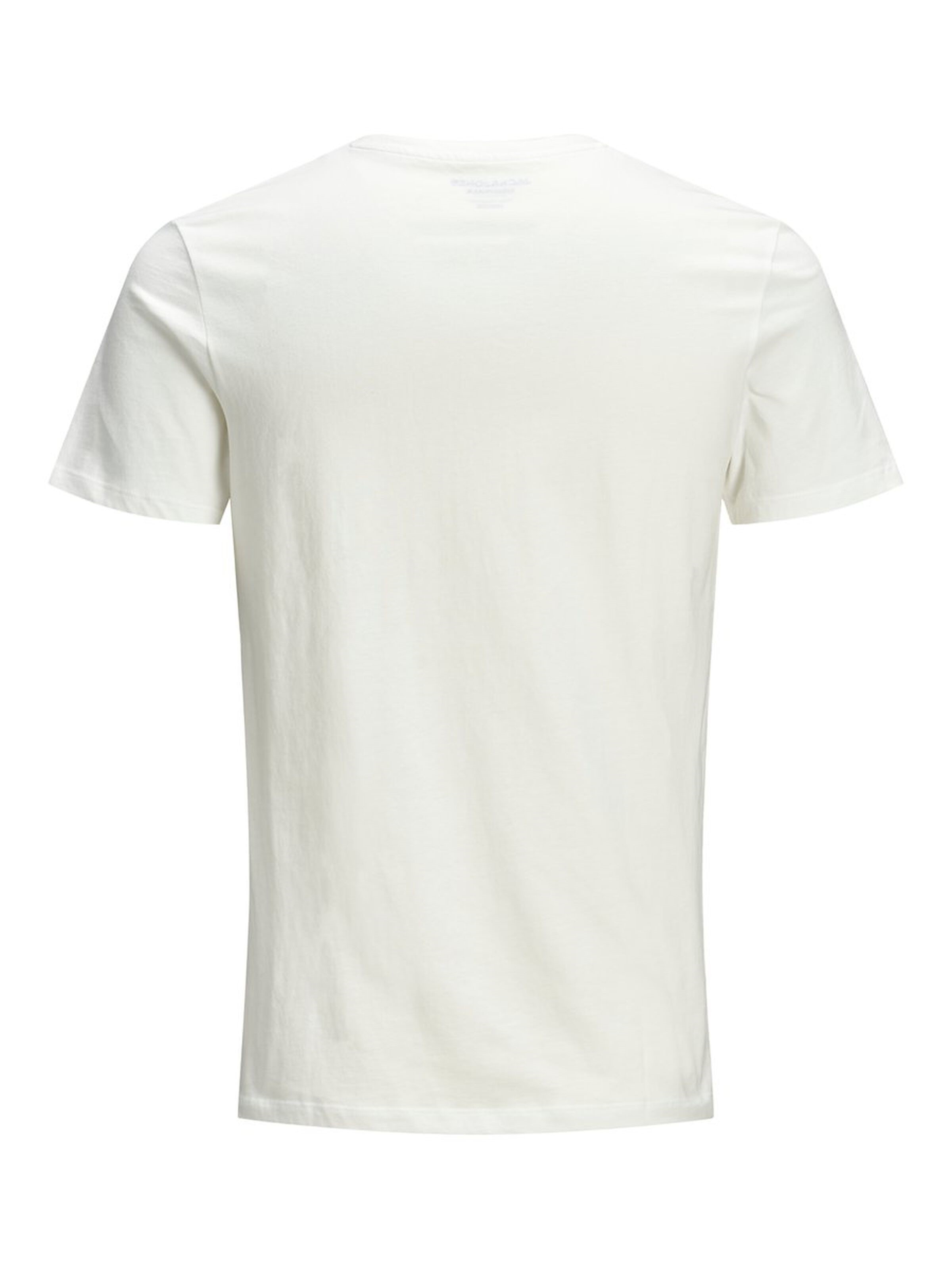 Jack Jones Erkek T-Shirt 12168083 Cloud Dancer