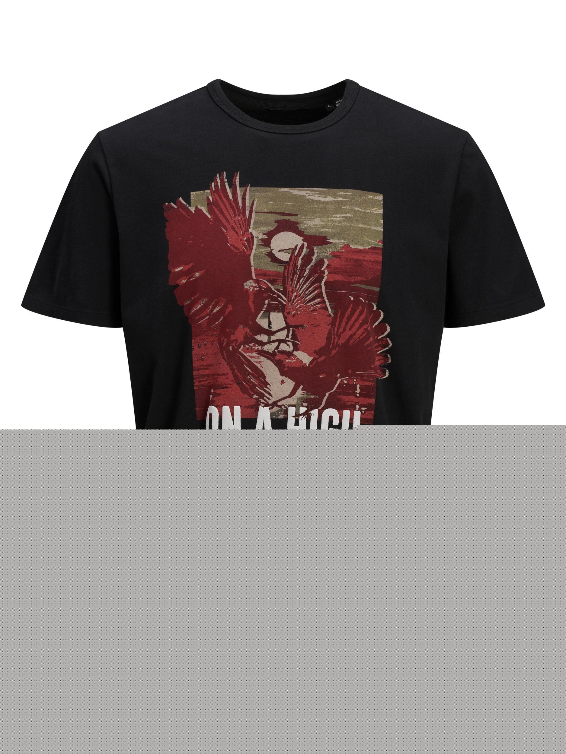 Jack Jones Erkek T-Shirt 12169114 Black