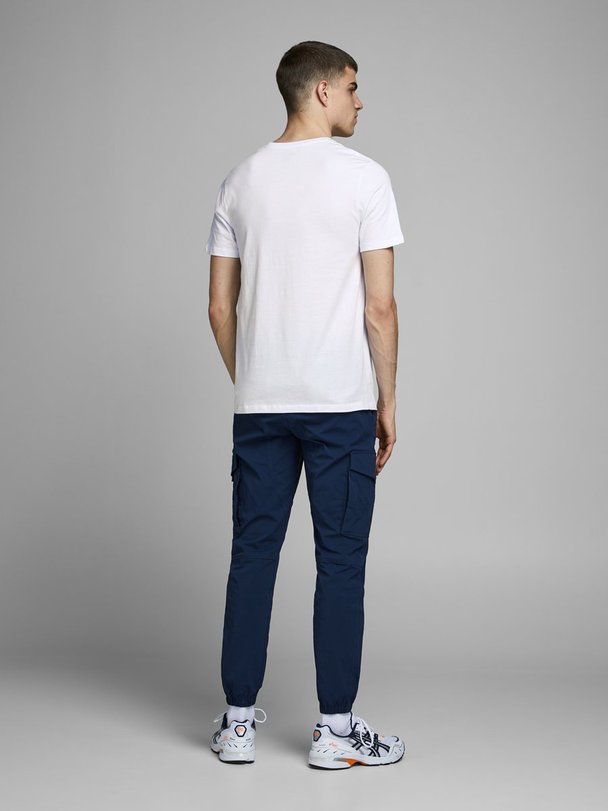 Jack Jones Erkek T-Shirt 12170180 White