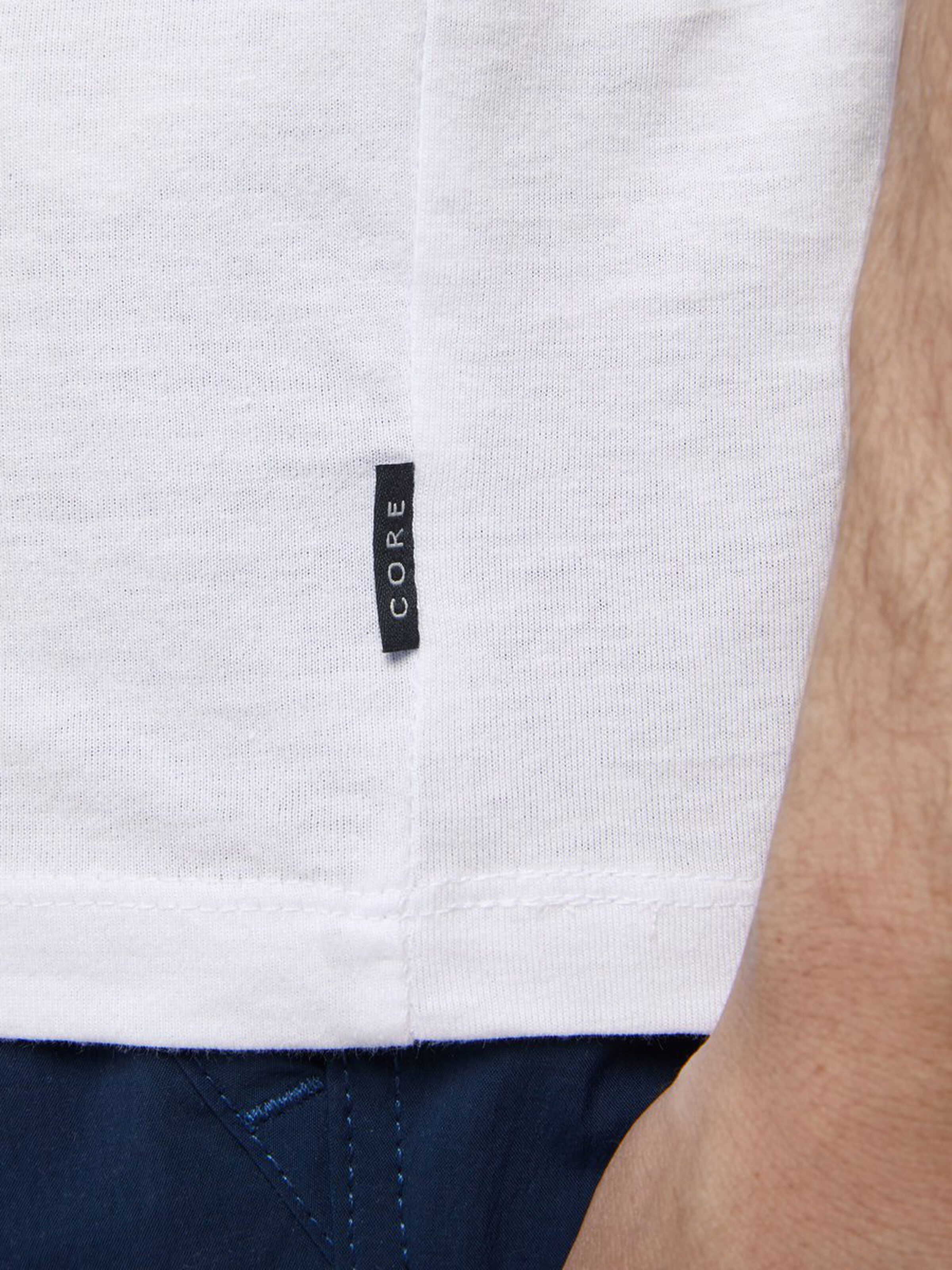 Jack Jones Erkek T-Shirt 12170180 White