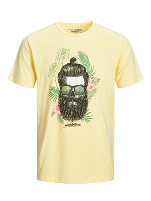 Jack Jones Erkek T-Shirt 12170564 Flan