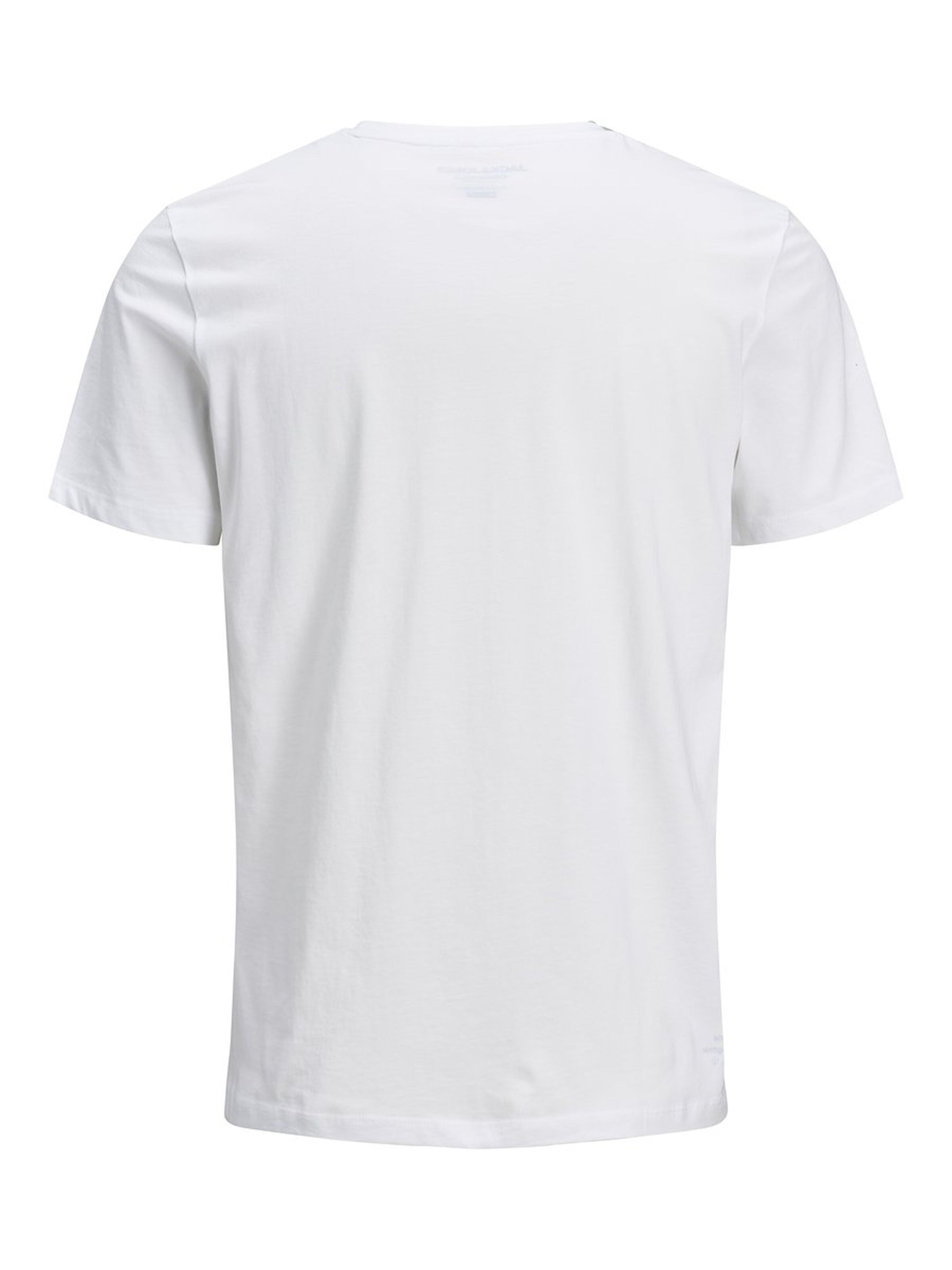 Jack Jones Erkek T-Shirt 12171737 White