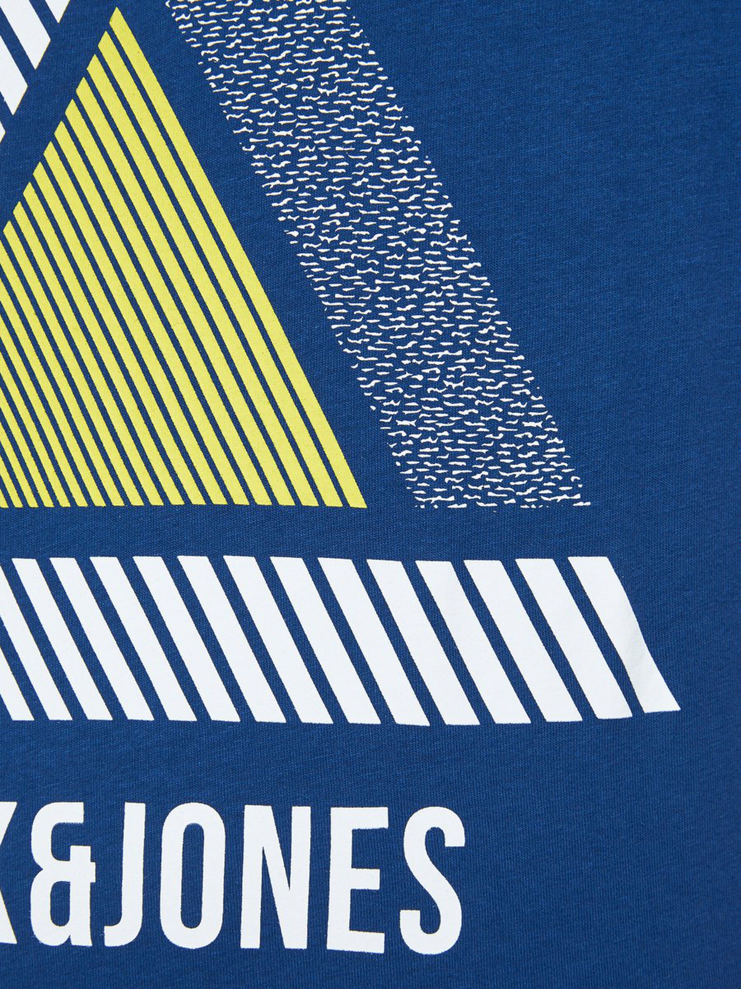 Jack Jones Erkek T-Shirt 12172214 Navy Peony