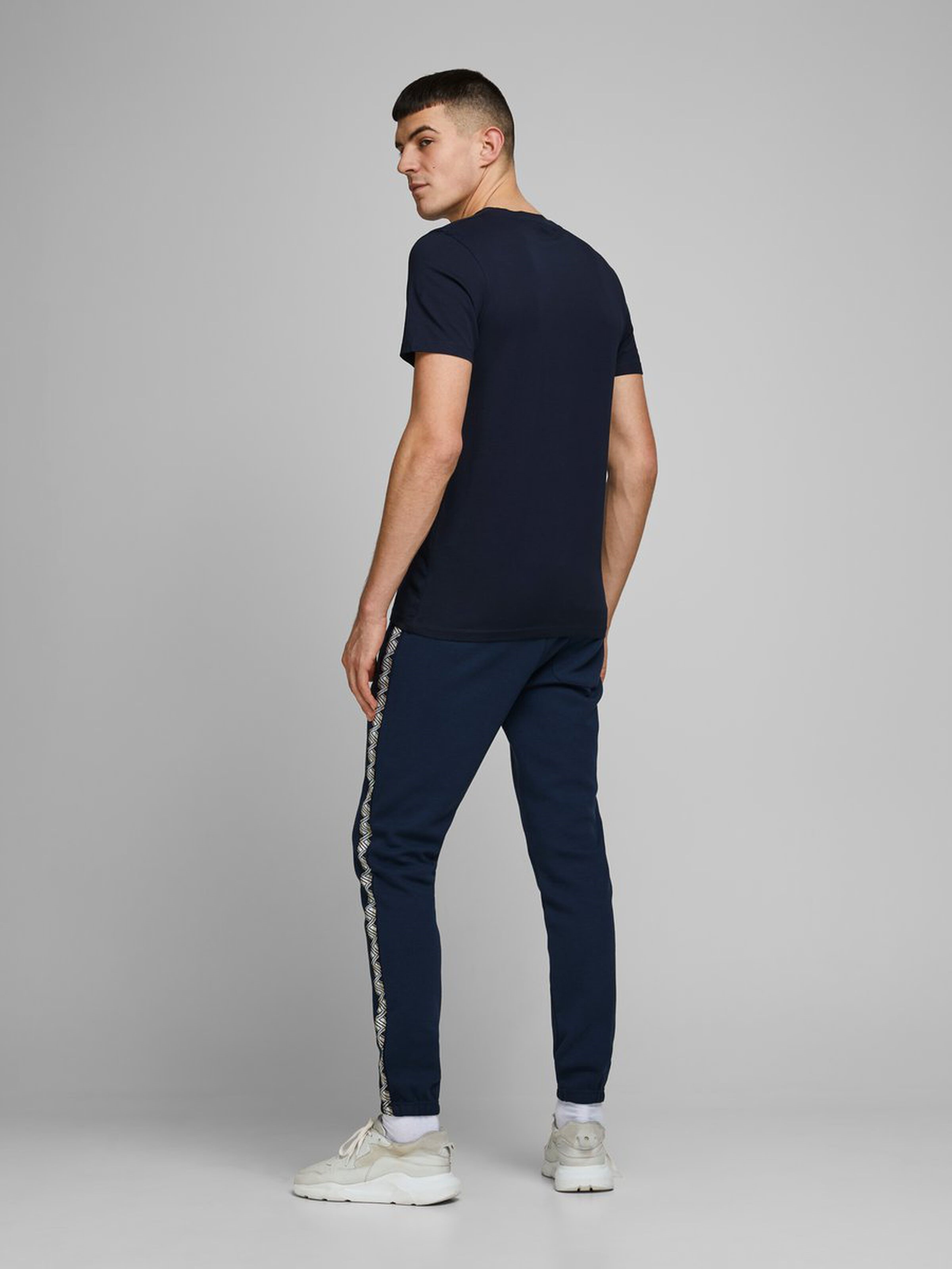 Jack Jones Erkek T-Shirt 12172246 Sky Captain
