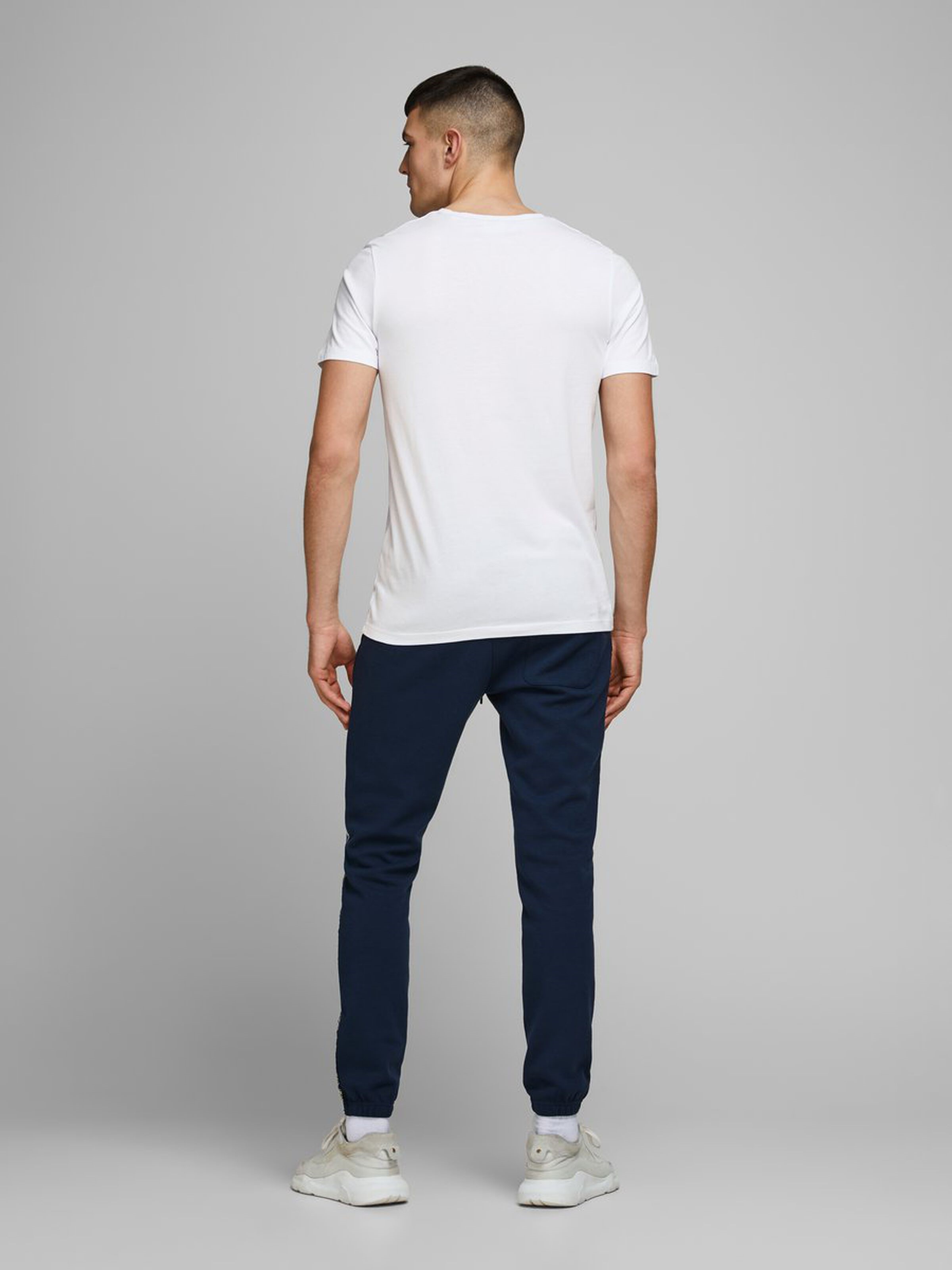 Jack Jones Erkek T-Shirt 12172246 White