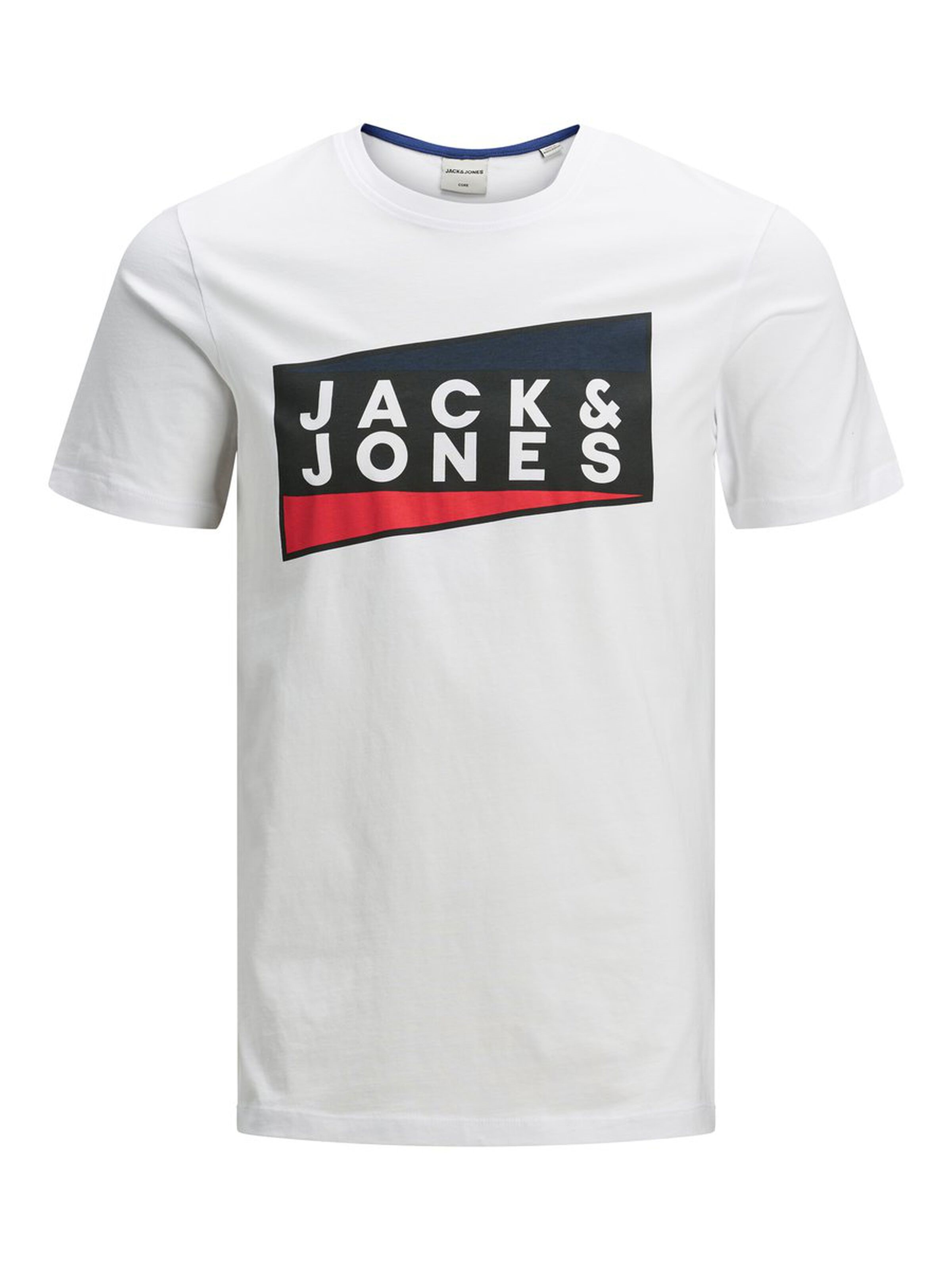 Jack Jones Erkek T-Shirt 12172246 White