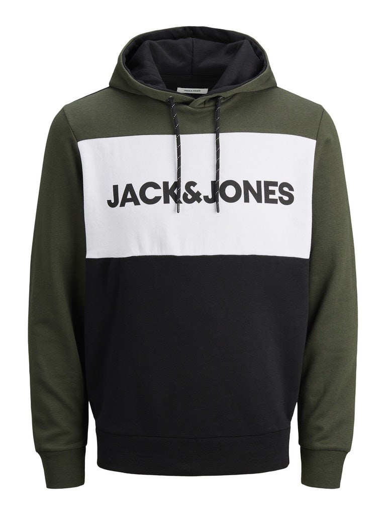 Jack Jones Erkek S-Shirt 12172344 Forest Night