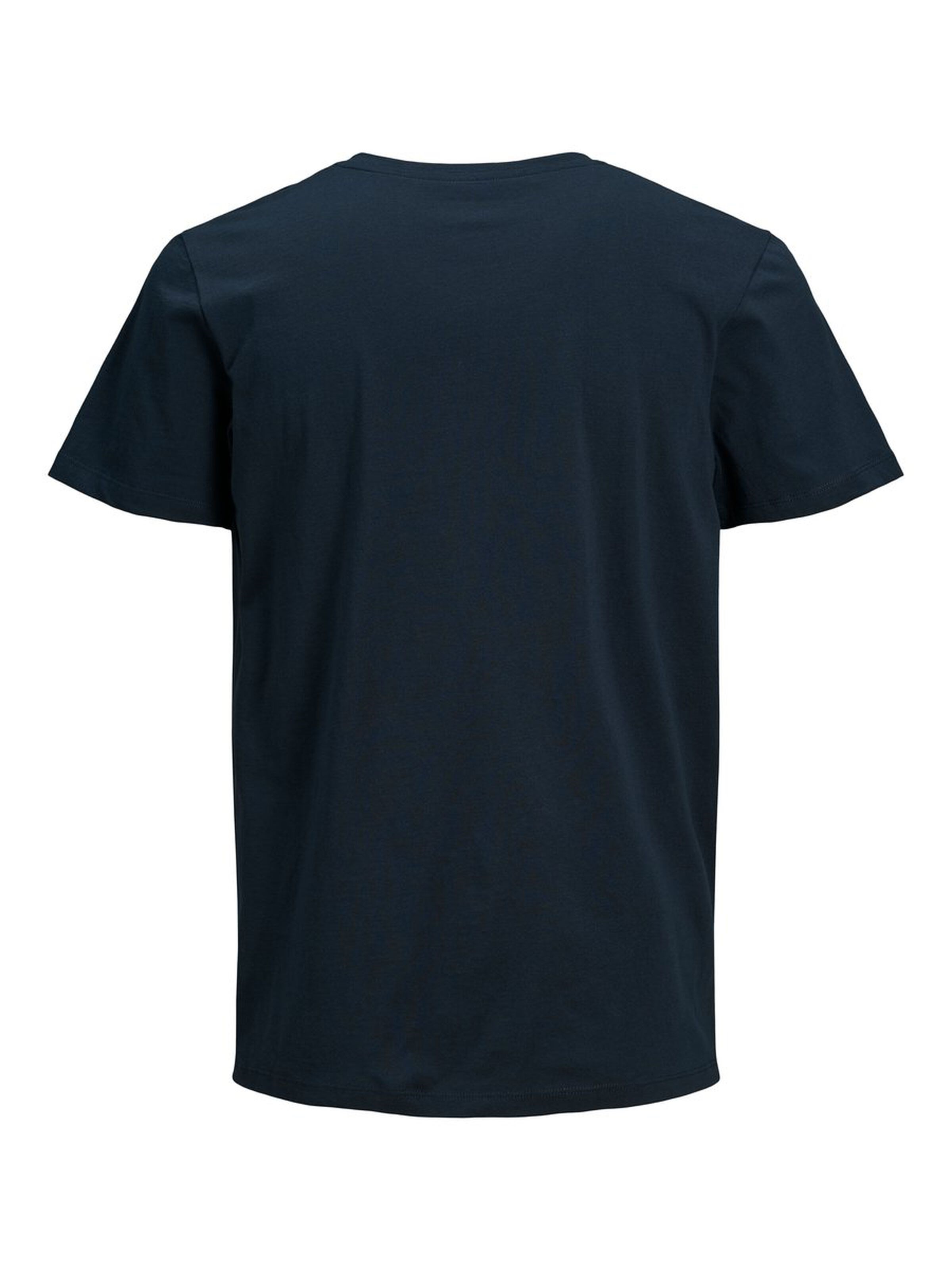 Jack Jones Erkek T-Shirt 12173024 Navy Blazer