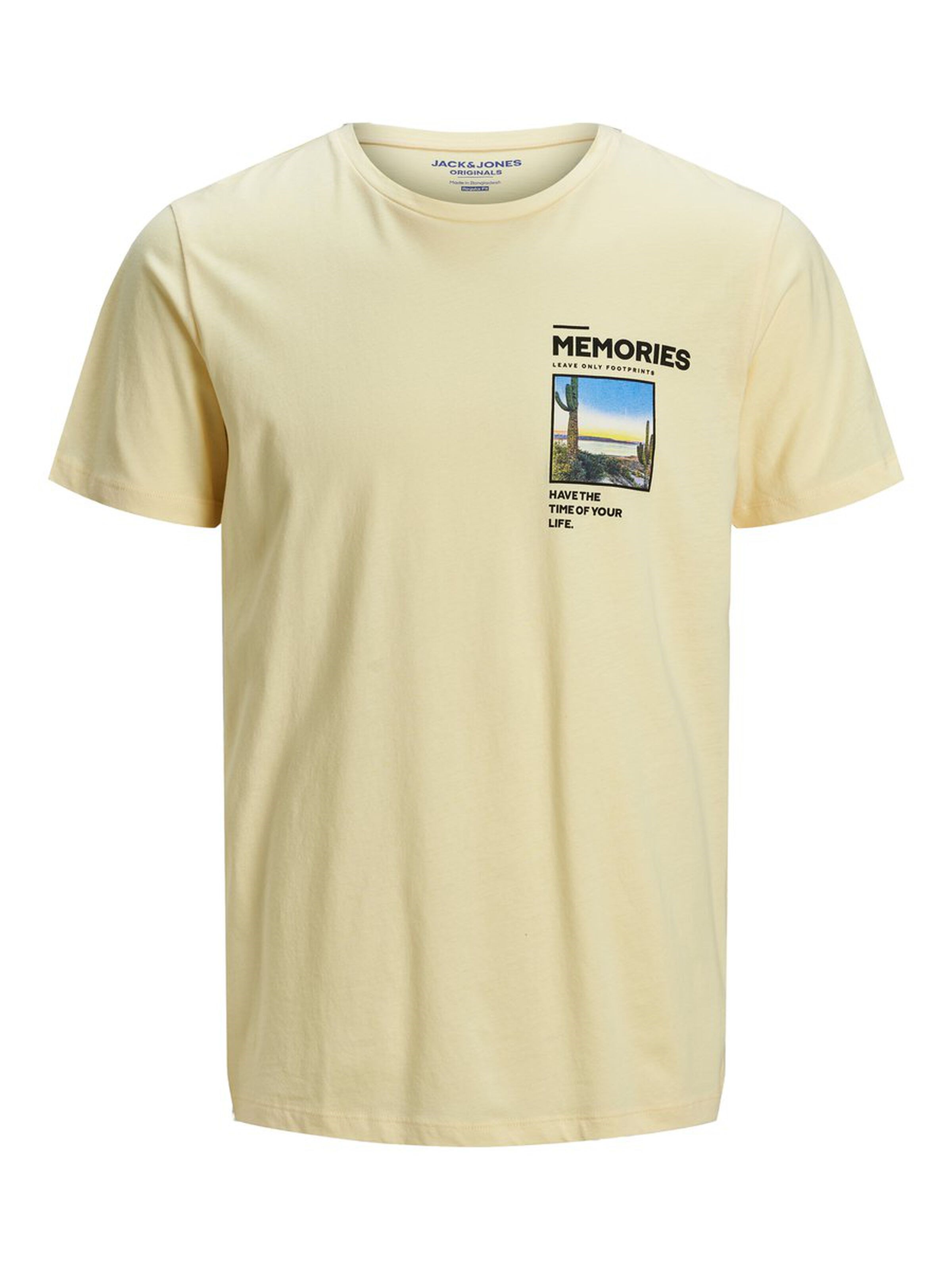 Jack Jones Erkek T-Shirt 12173033 Flan