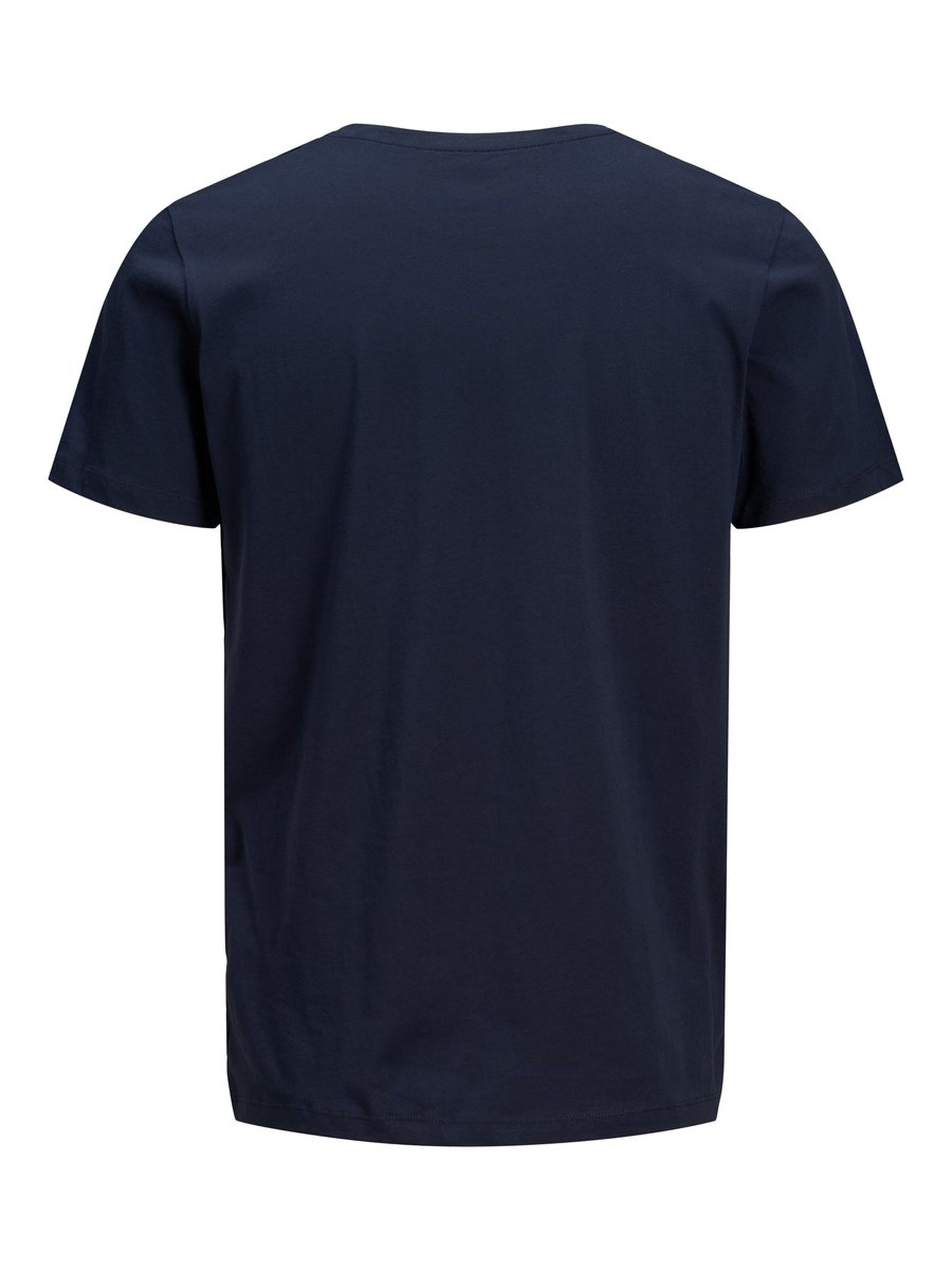 Jack Jones Erkek T-Shirt 12173033 Navy Blazer