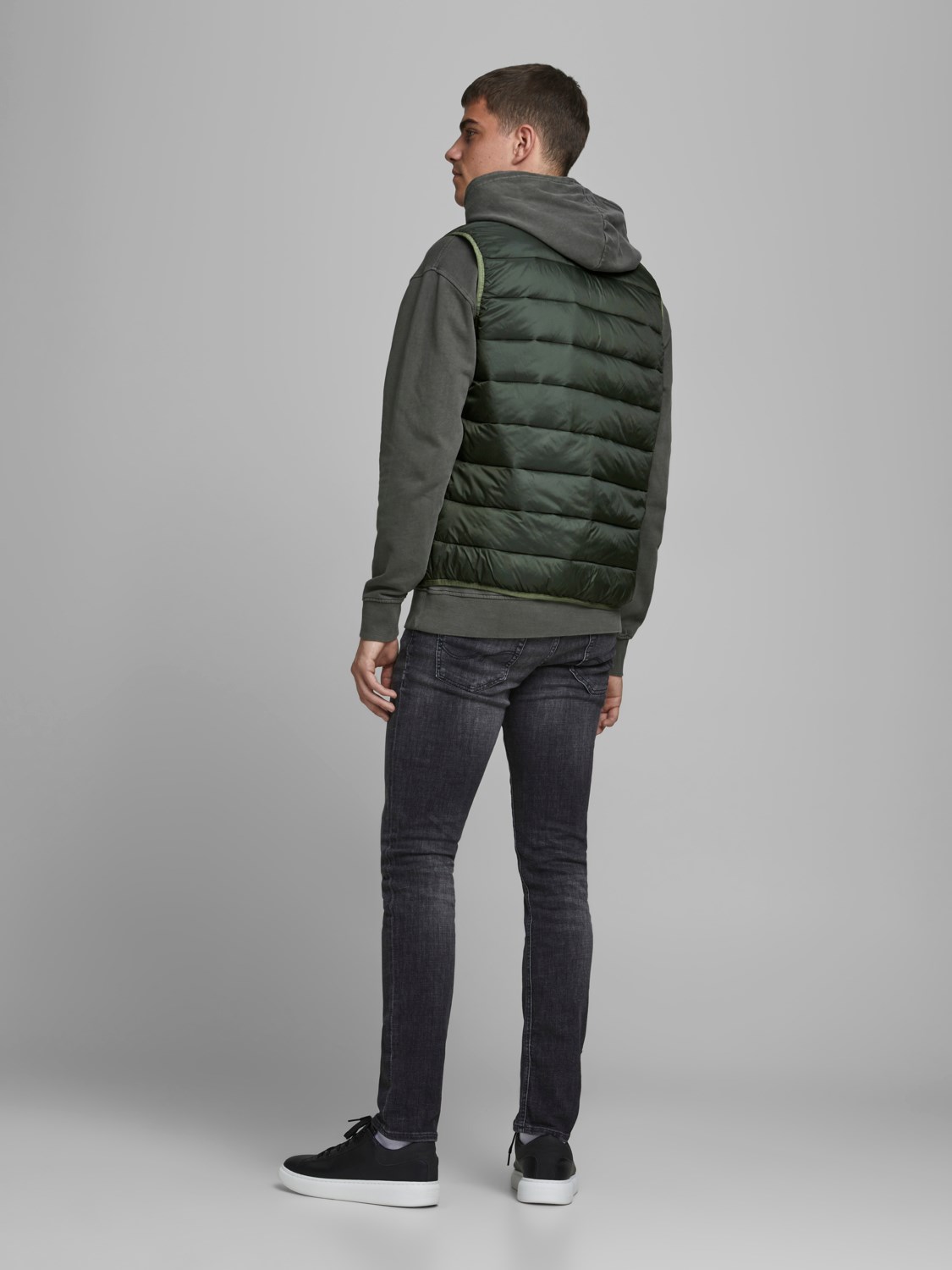 Jack Jones Erkek Yelek 12173754 Rosin