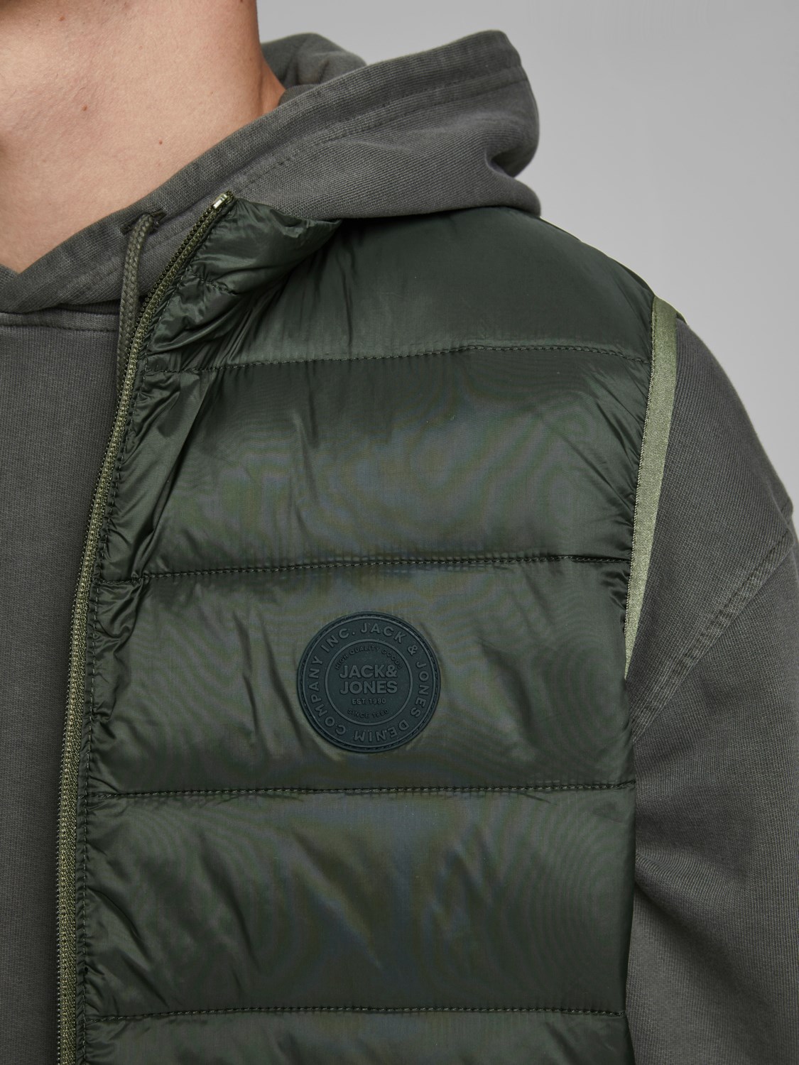 Jack Jones Erkek Yelek 12173754 Rosin