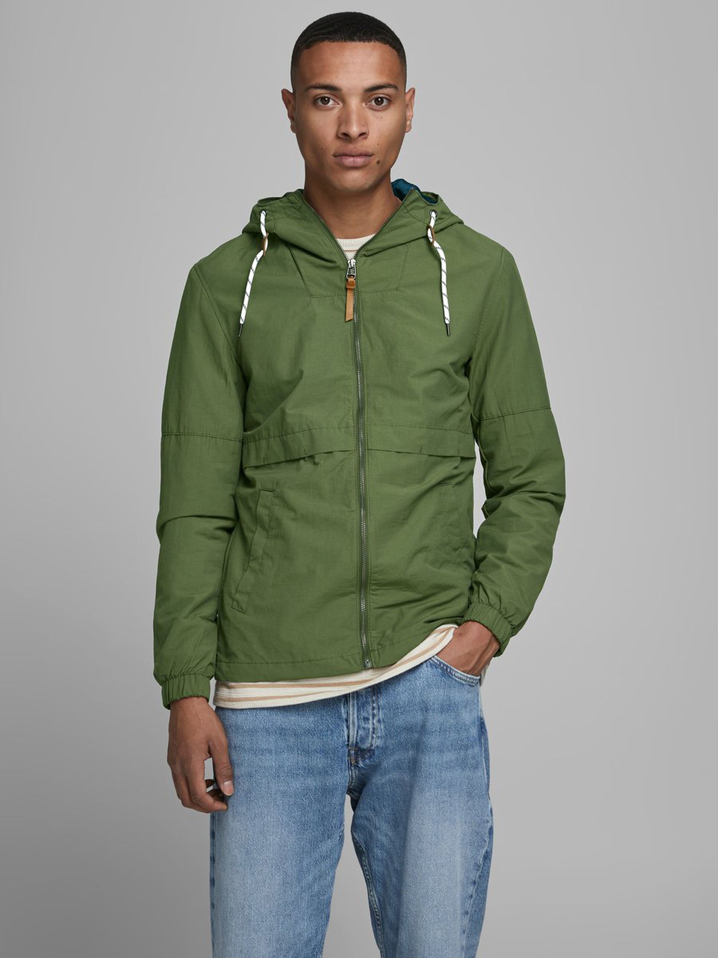 Jack Jones Erkek Ceket 12173803 Olive Night