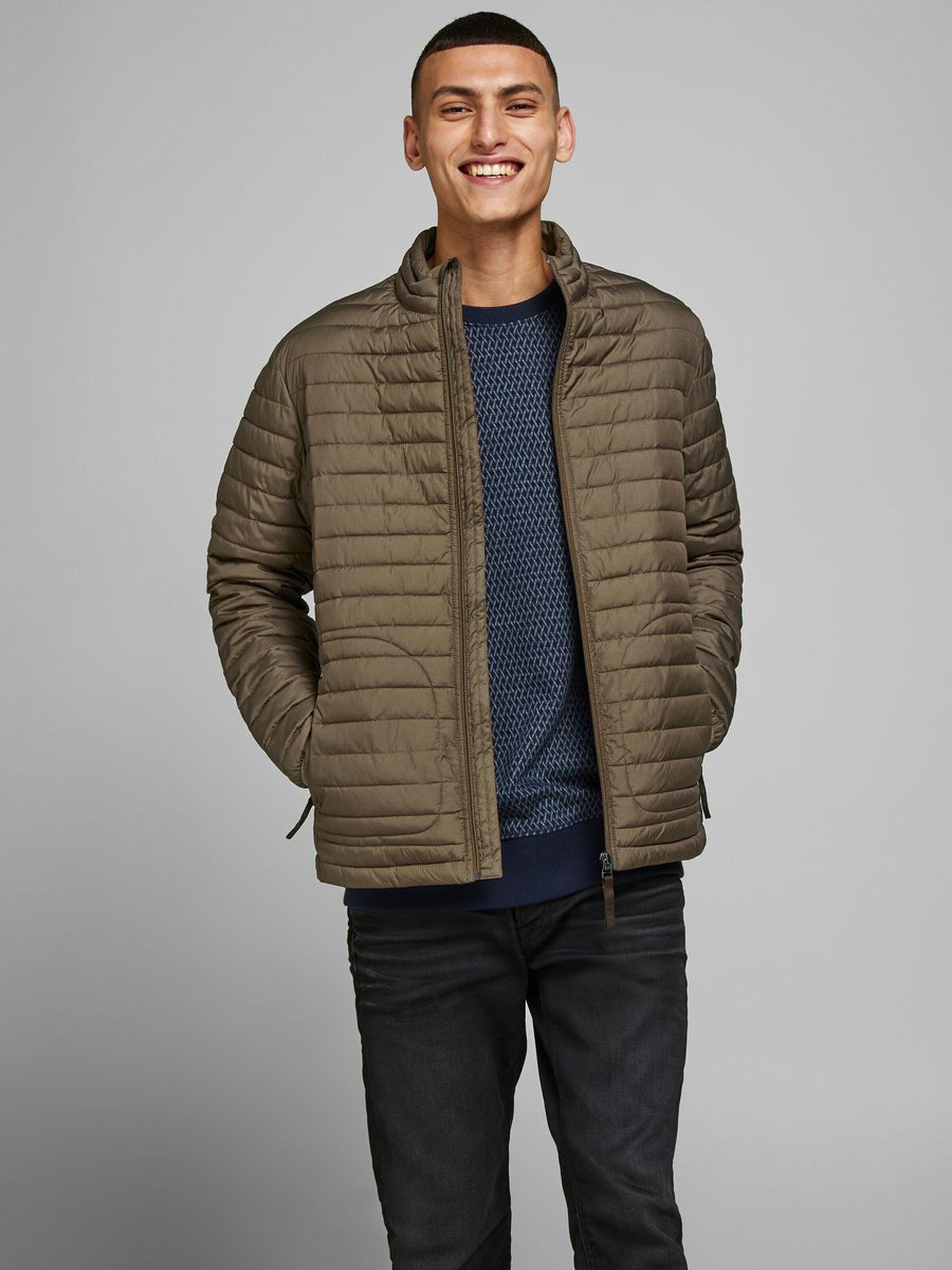 Jack Jones Erkek Mont 12173809 Dark Earth