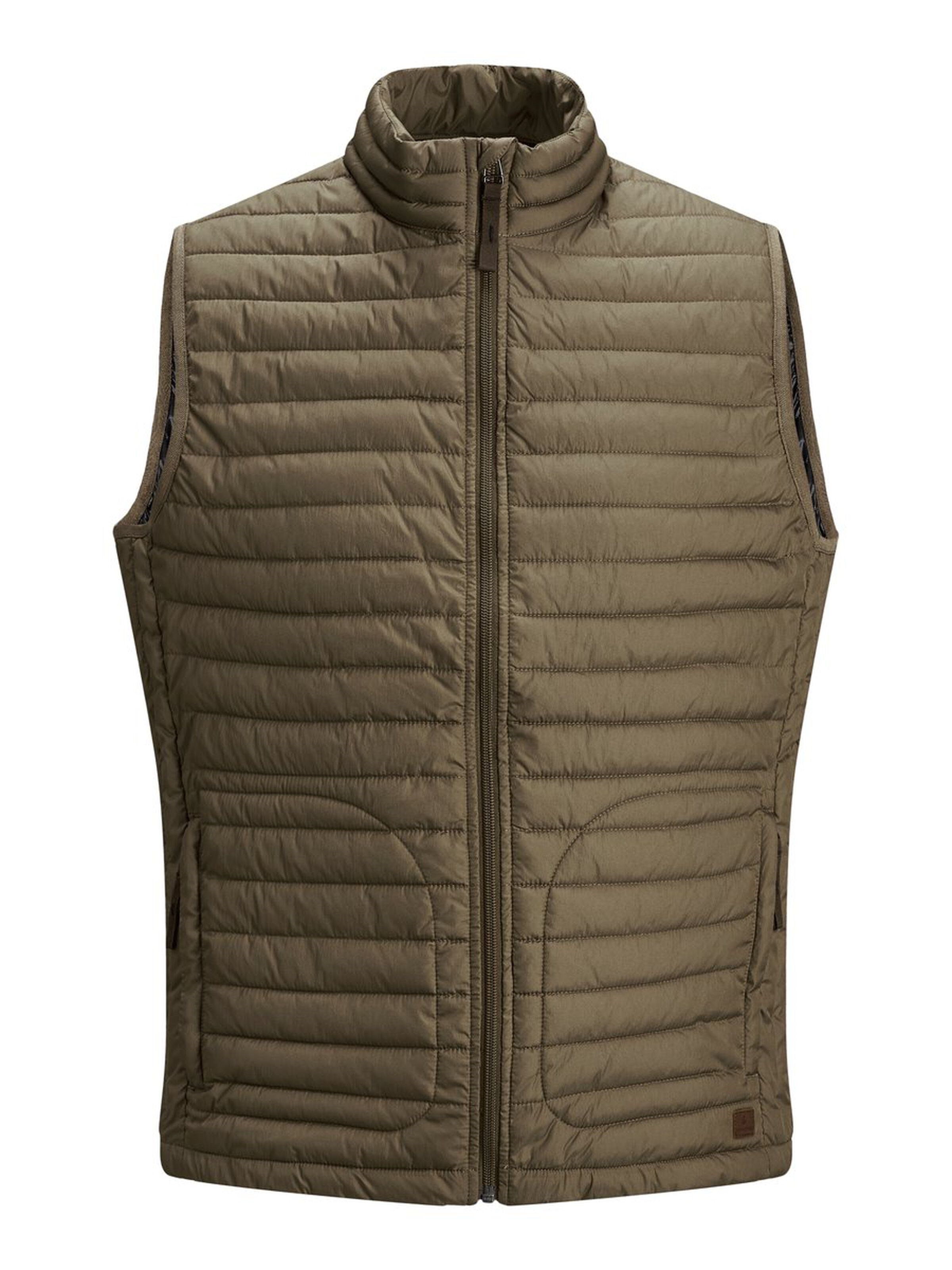Jack Jones Erkek Yelek 12173814 Dark Earth