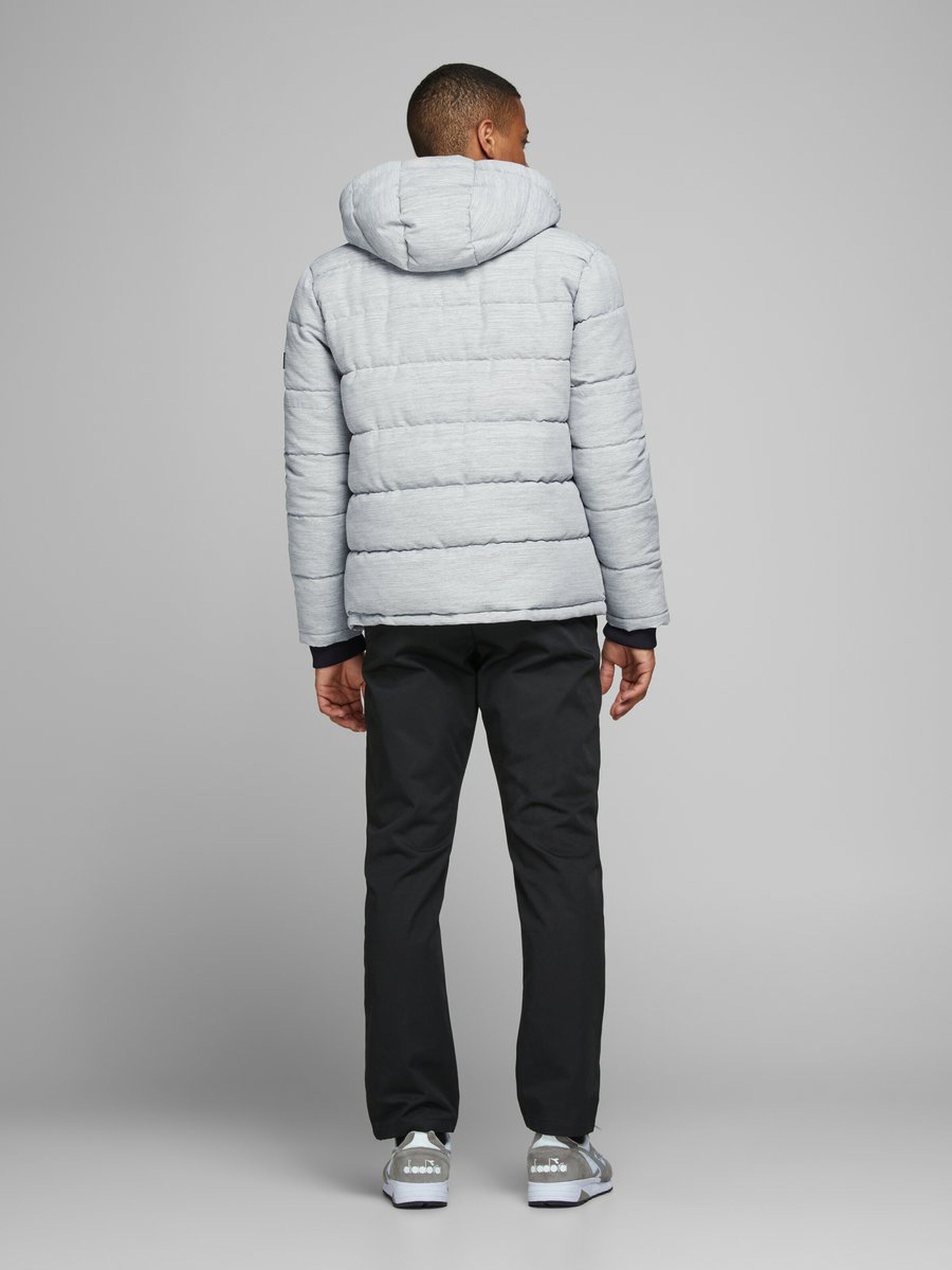 Jack Jones Erkek Mont 12173872 Light Grey Melange