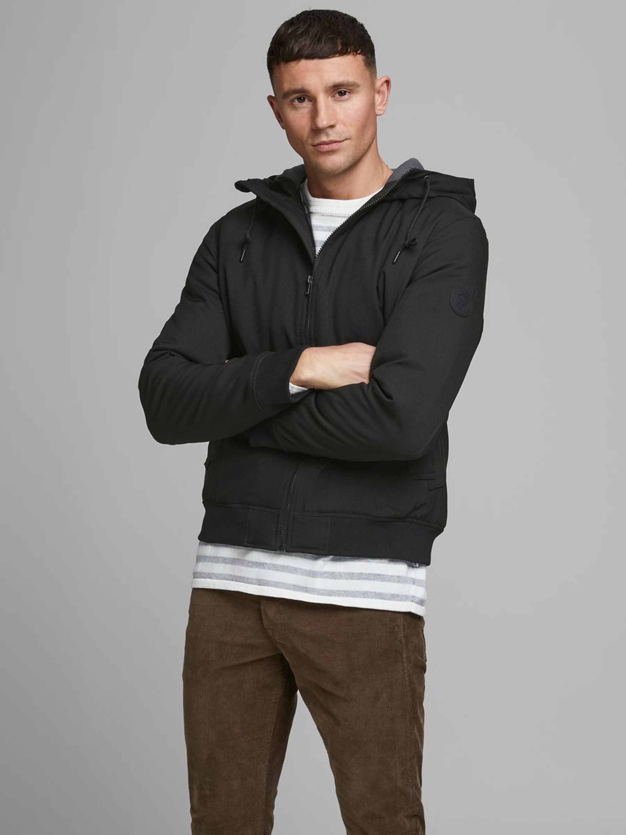 Jack Jones Erkek Ceket 12173875 Black