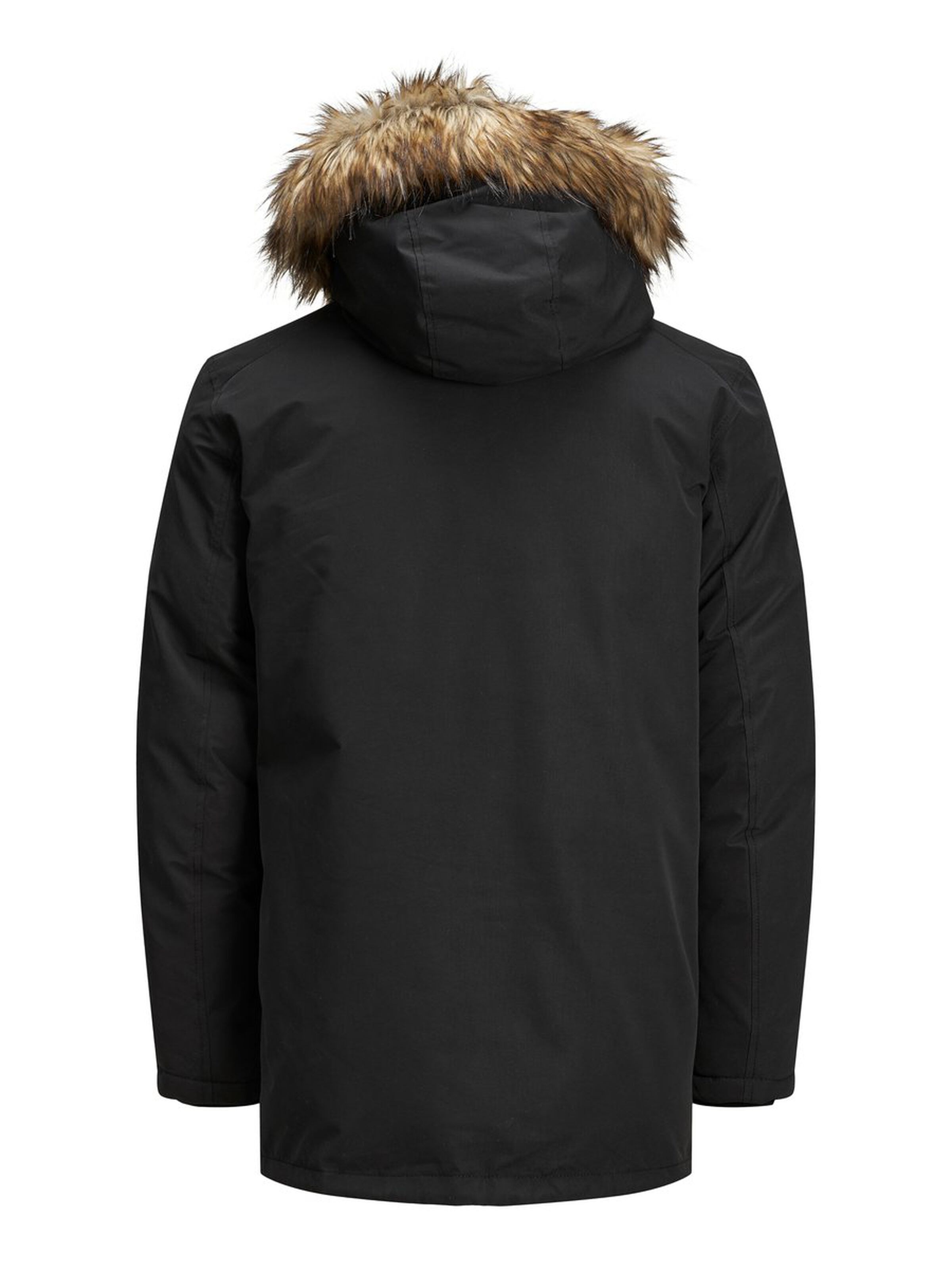 Jack Jones Erkek Parka 12174383 Black