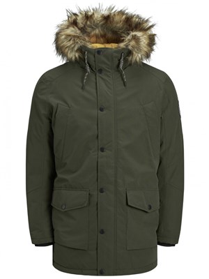 Jack Jones Erkek Parka 12174383 Forest Night