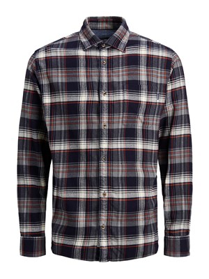 Jack Jones Erkek Gömlek 12174830 Navy Blazer