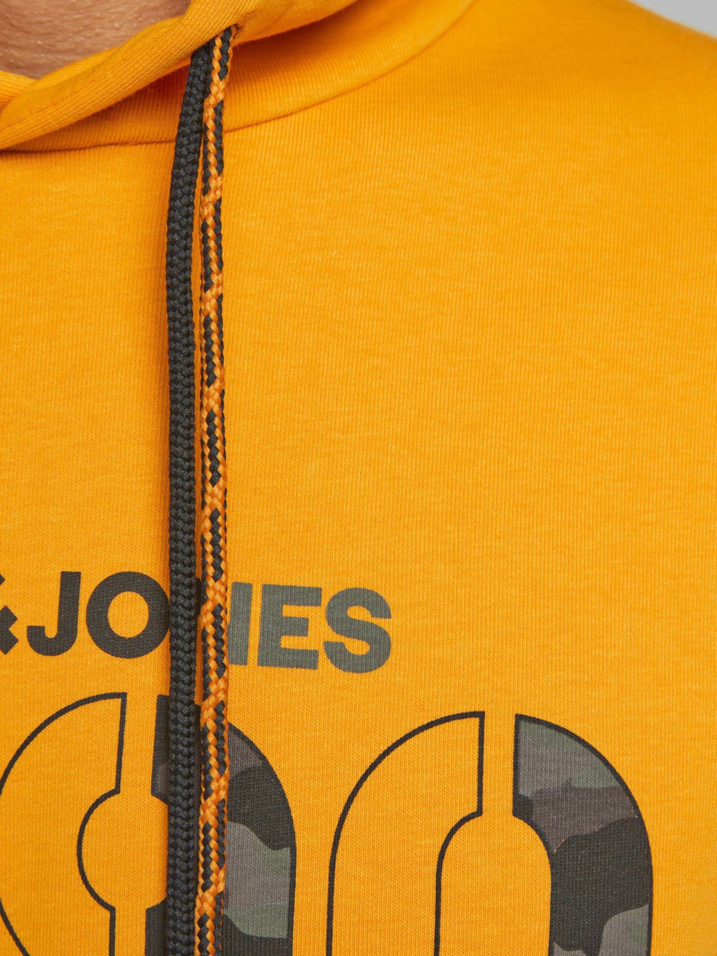 Jack Jones Erkek S-Shirt 12175303 Golden Orange