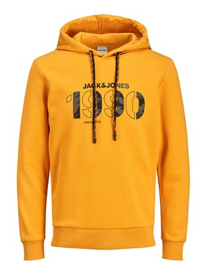 Jack Jones Erkek S-Shirt 12175303 Golden Orange