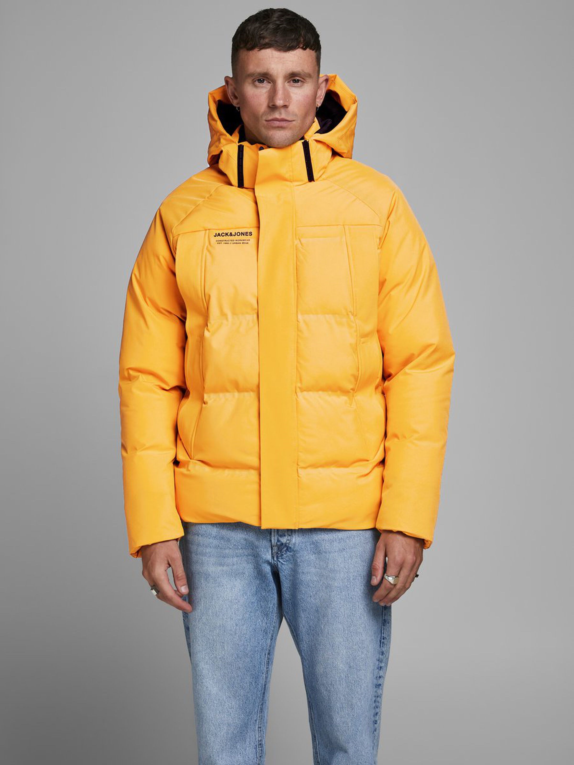 Jack Jones Erkek Mont 12175481 Golden Orange