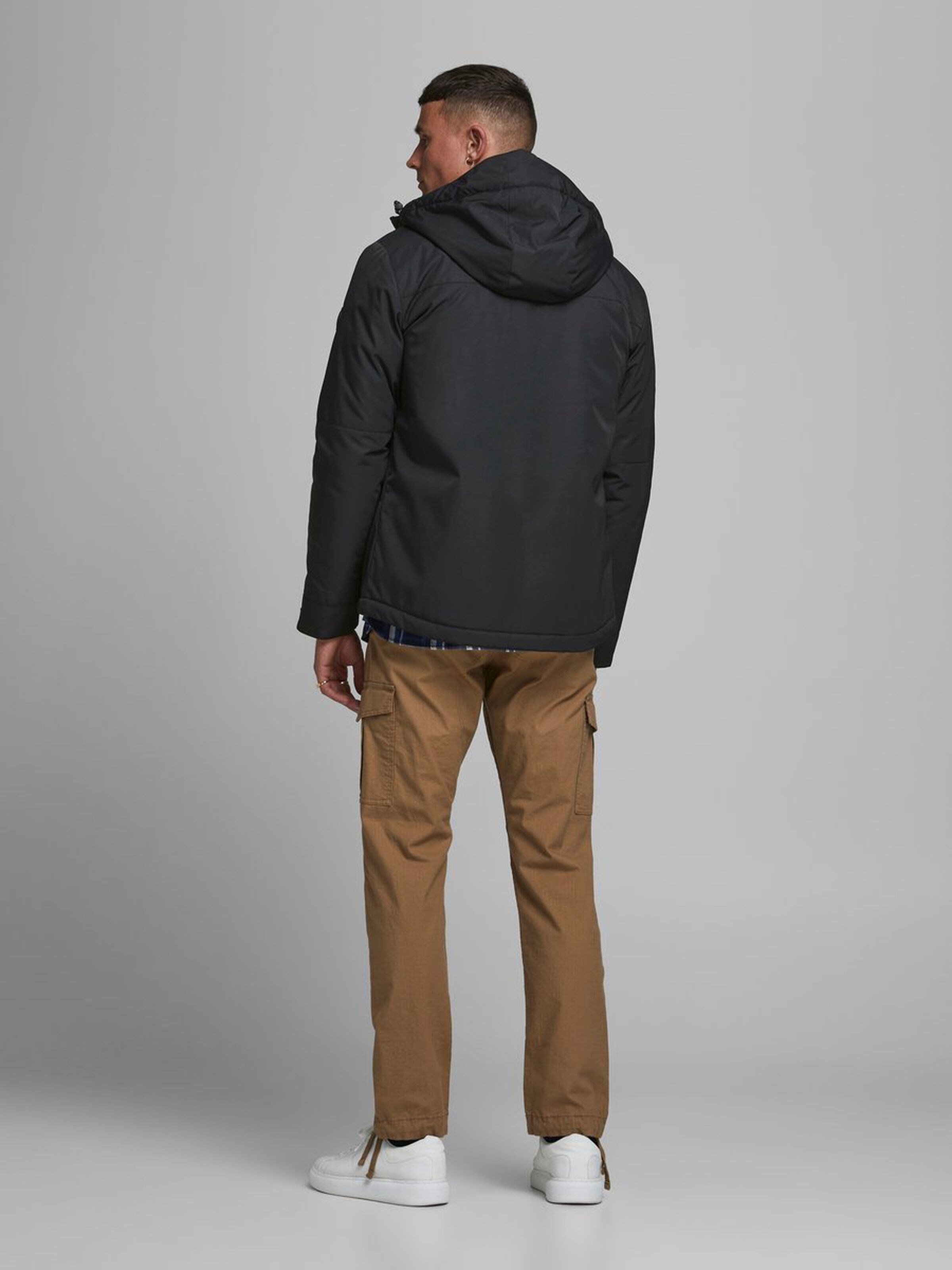 Jack Jones Erkek Mont 12175547 Black