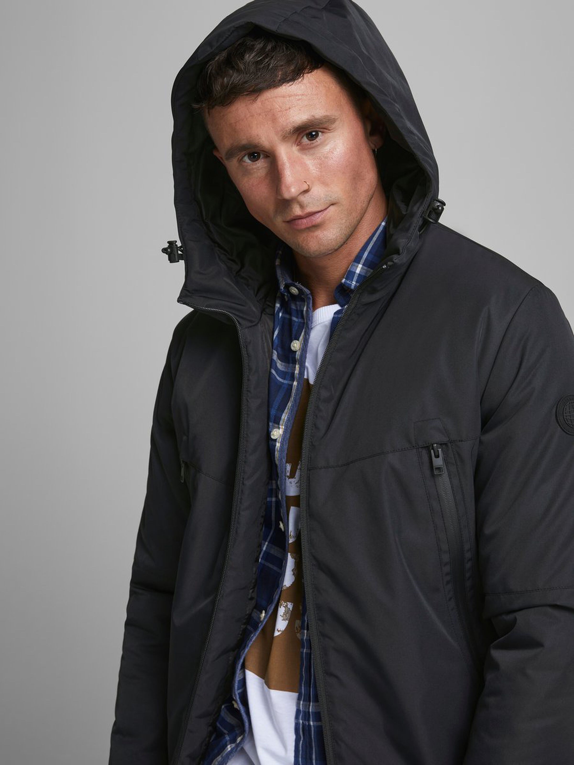 Jack Jones Erkek Mont 12175547 Black