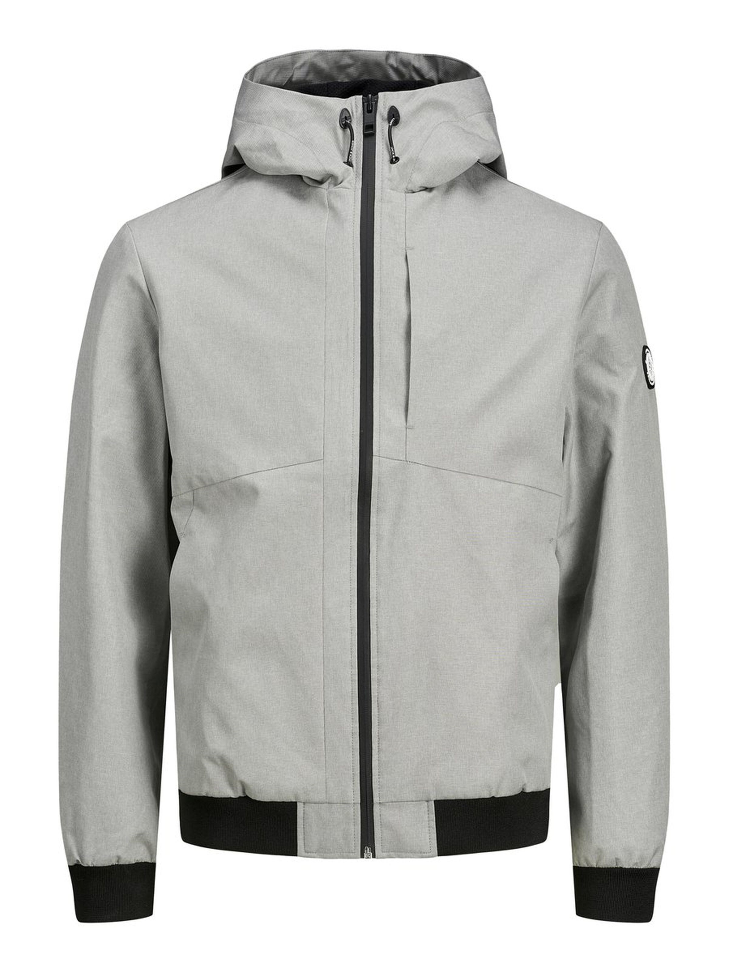 Jack Jones Erkek Ceket 12175791 Light Grey Melange