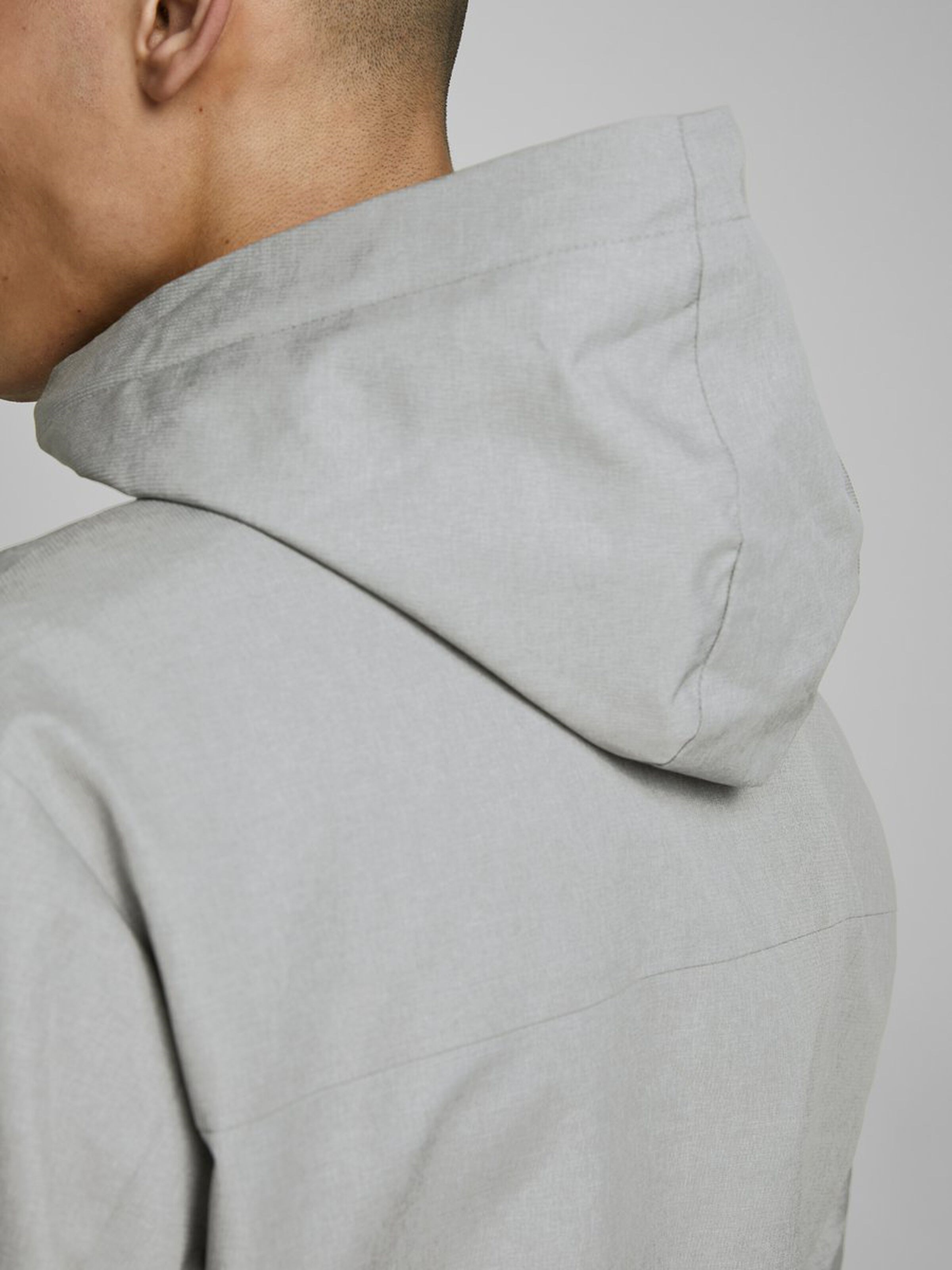Jack Jones Erkek Ceket 12175791 Light Grey Melange