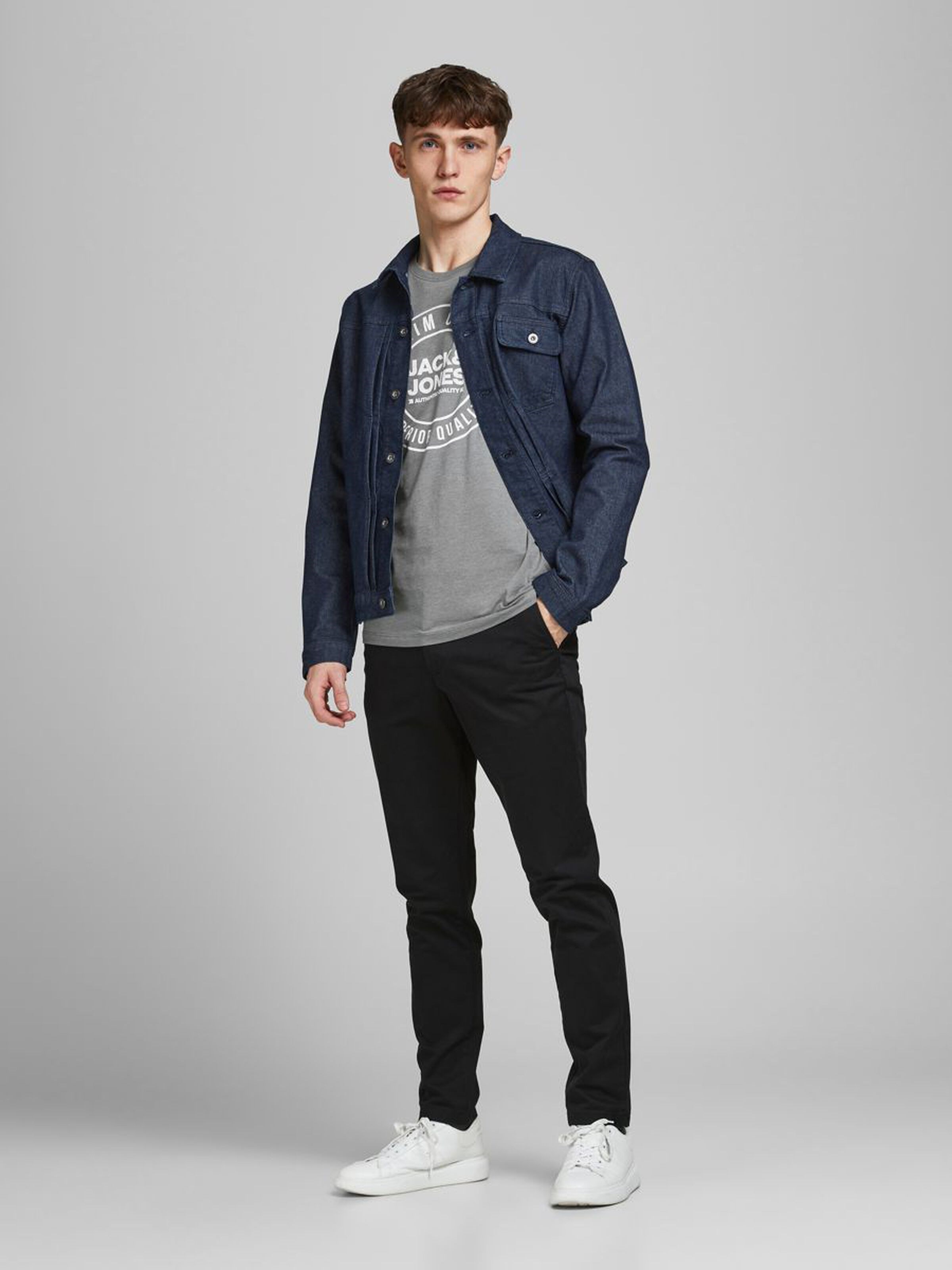 Jack Jones Erkek T-Shirt 12177533 Sedona Sage