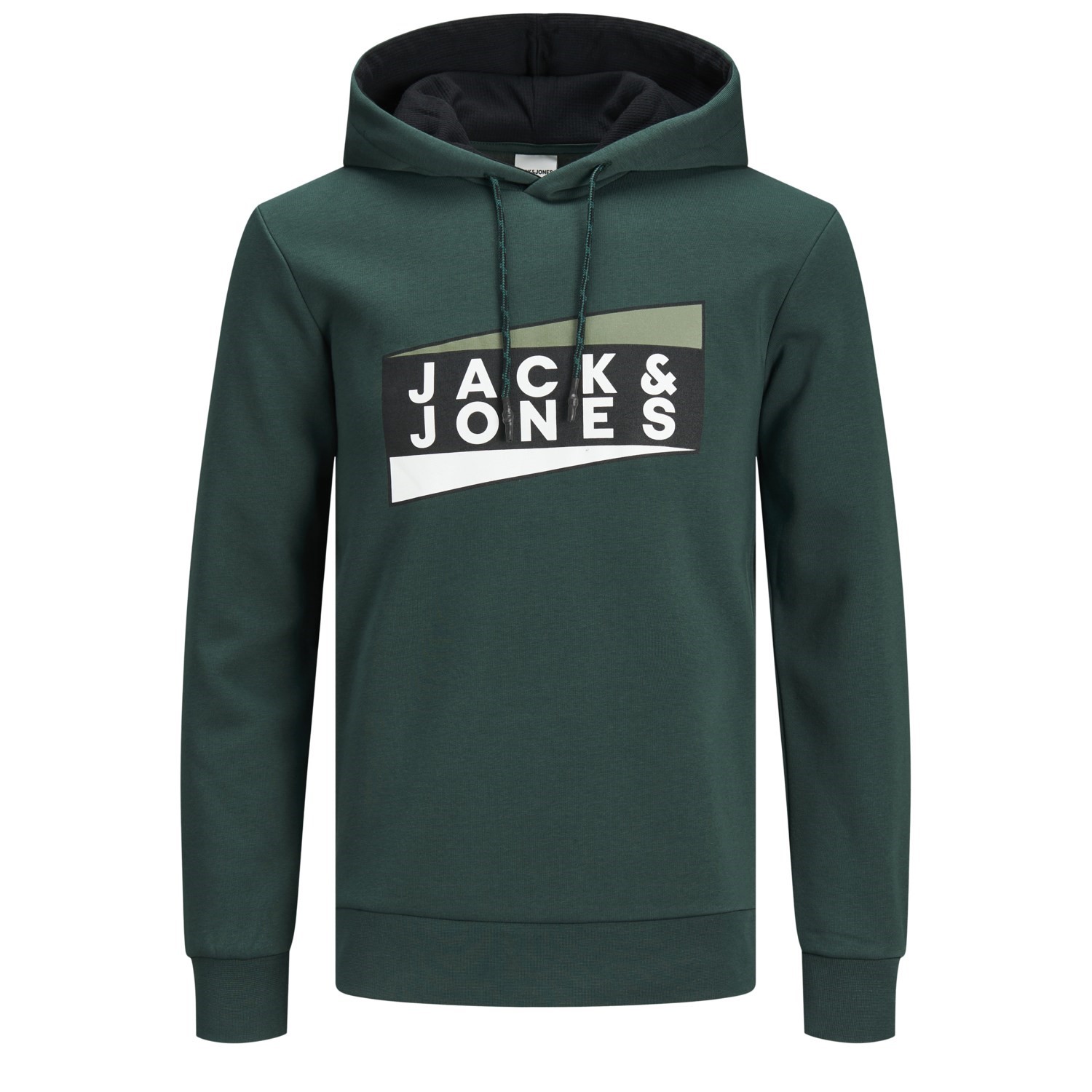 Jack Jones Erkek S-Shirt 12177950 Darkest Spruce