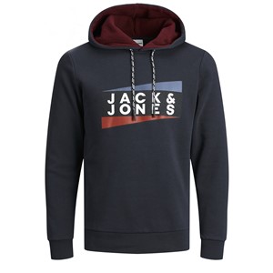 Jack Jones Erkek S-Shirt 12177950 Navy Blazer