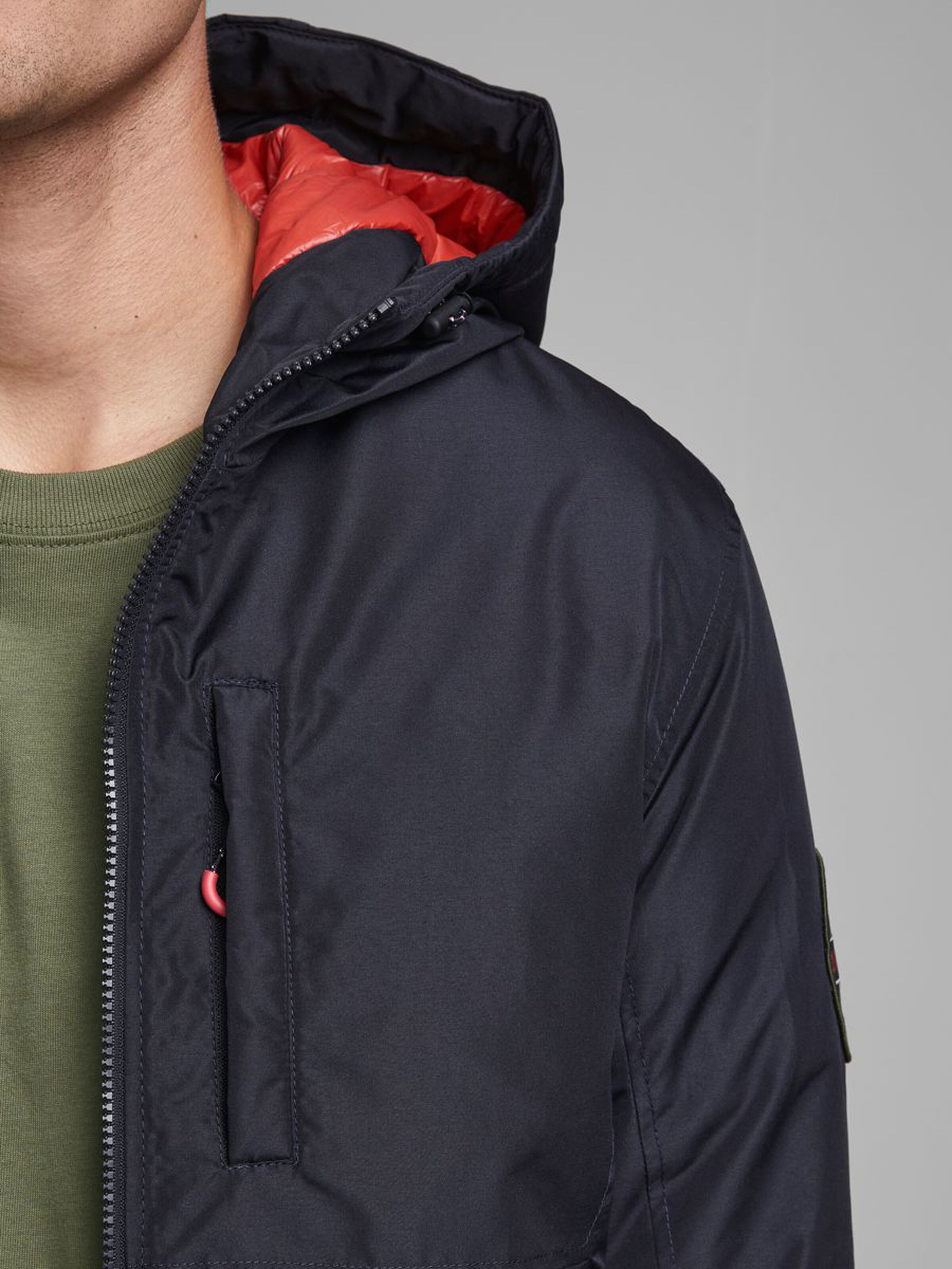 Jack Jones Erkek Ceket 12178108 Dark Navy