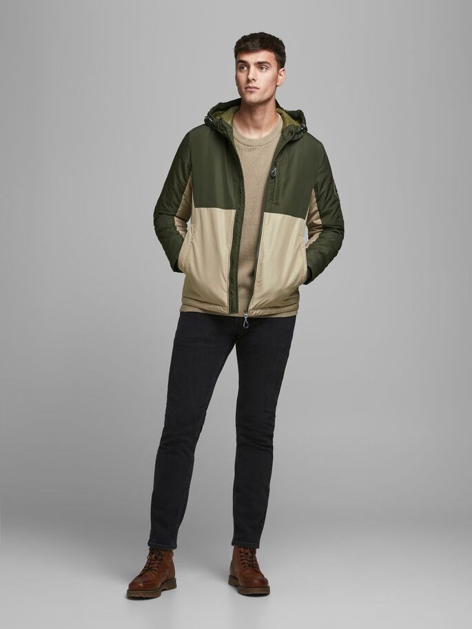 Jack Jones Erkek Ceket 12178108 Forest Night