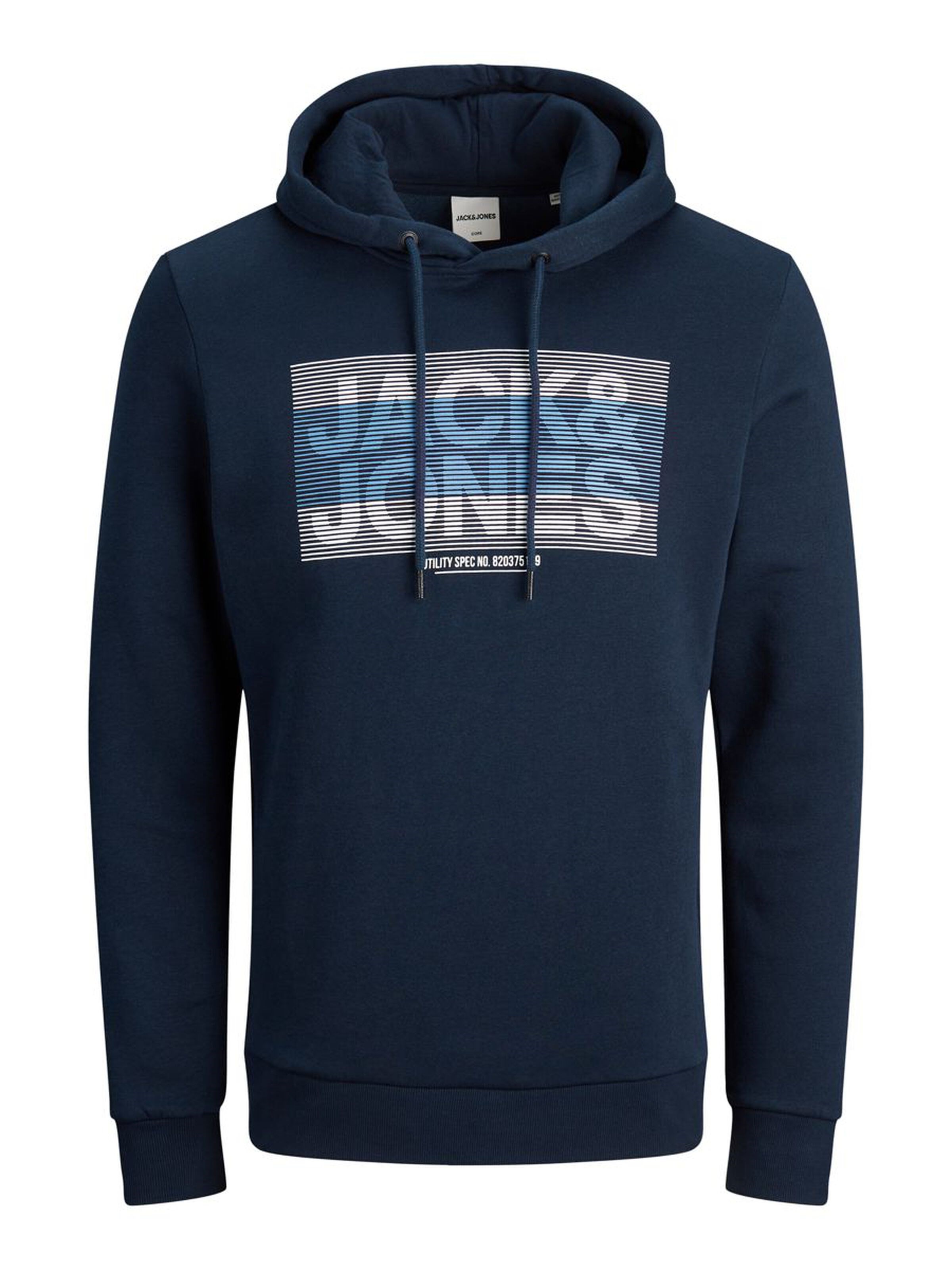 Jack Jones Erkek S-Shirt 12178352 Navy Blazer