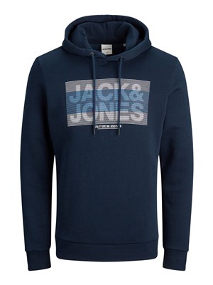 Jack Jones Erkek S-Shirt 12178352 Navy Blazer