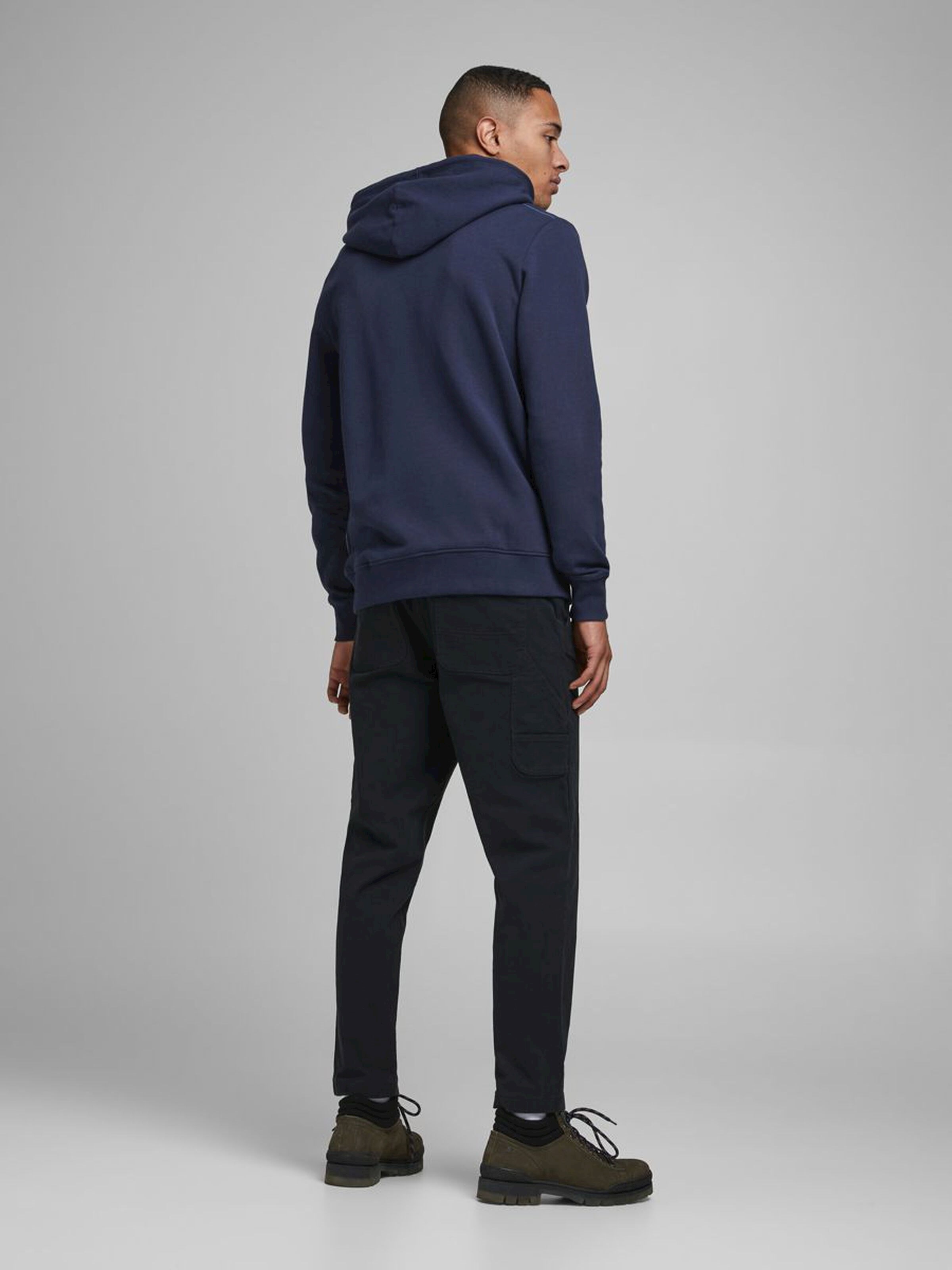 Jack Jones Erkek S-Shirt 12178449 Navy Blazer