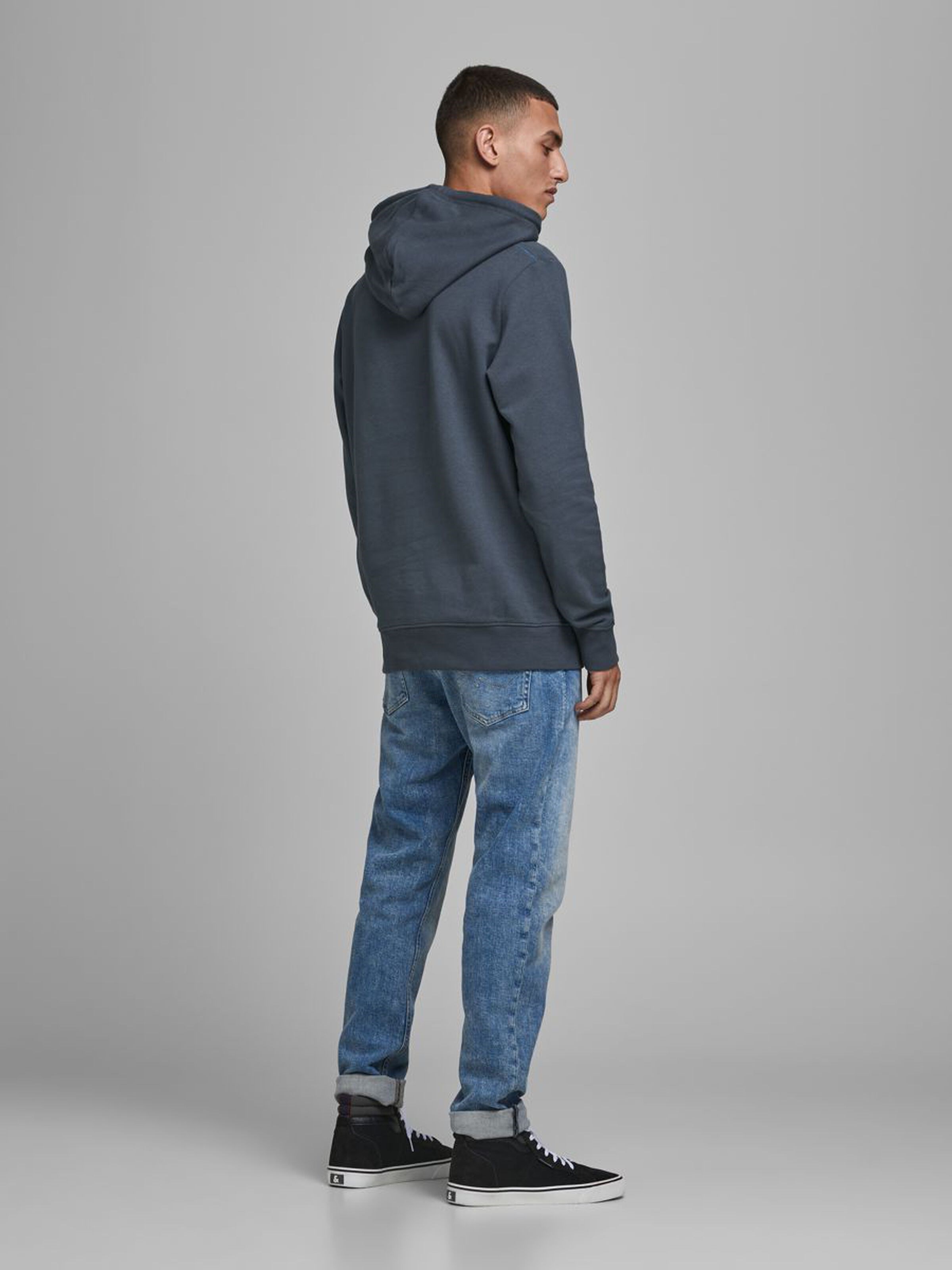 Jack Jones Erkek S-Shirt 12178449 Ombre Blue
